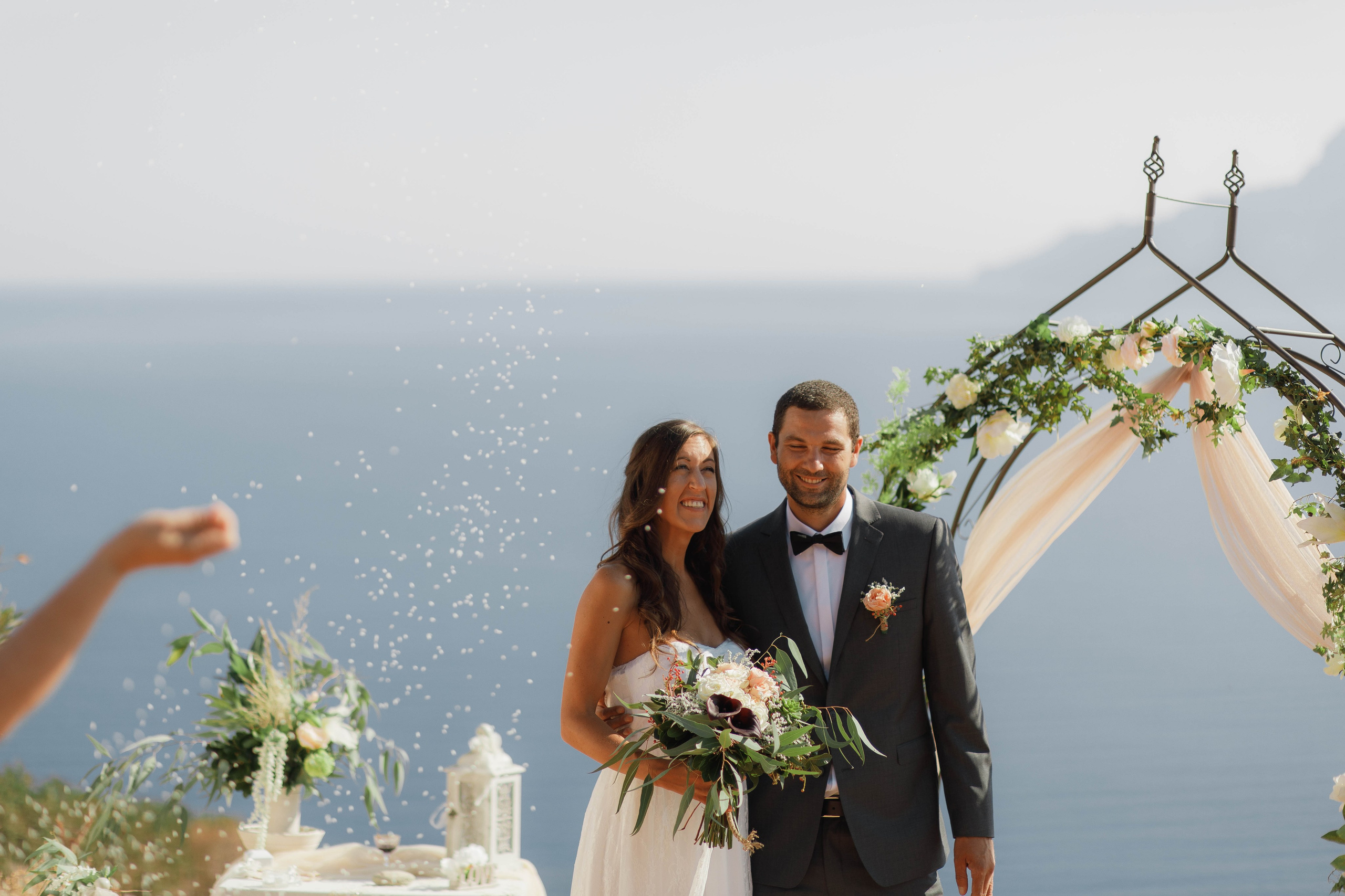 Marino & Steffi, Crete. Denny Savon — Photographer in Santorini | Weddings, Love Stories & Flying Dress