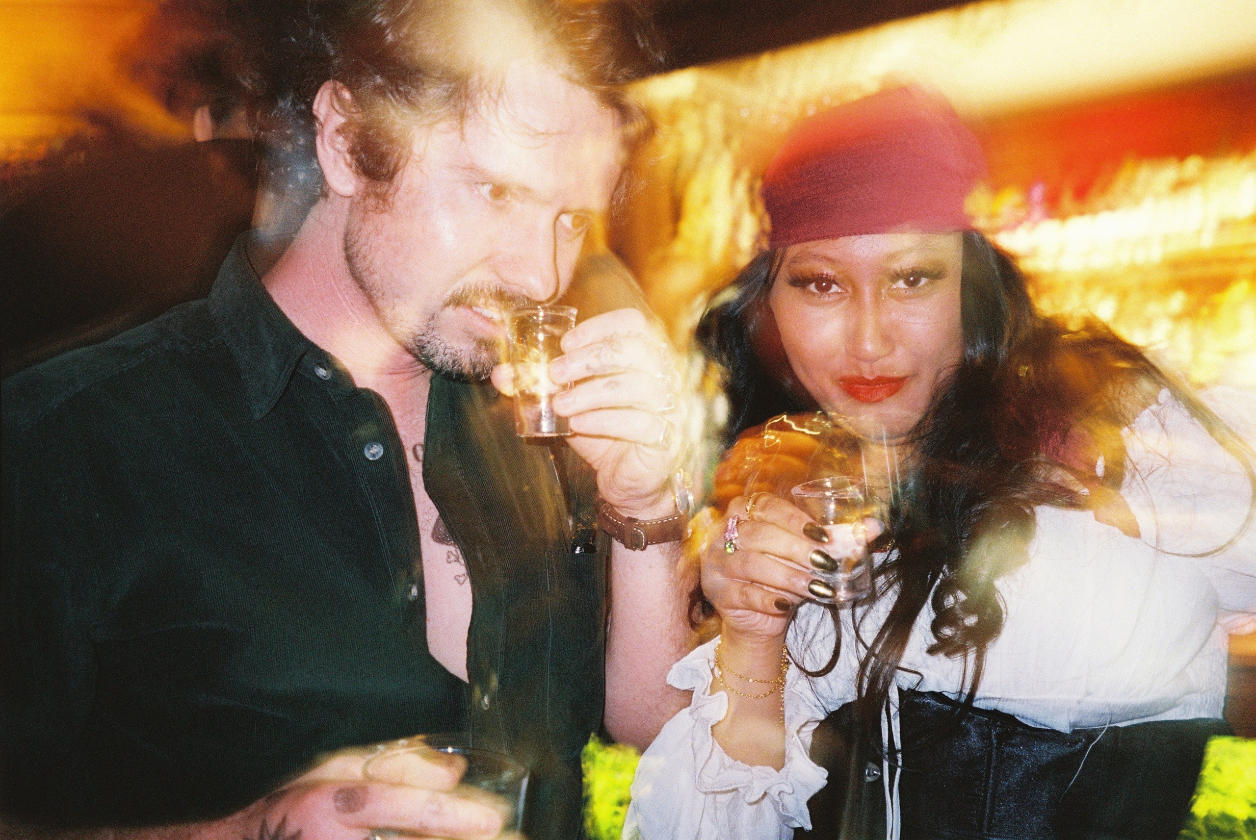 Halloween Party. Film portrait photographer