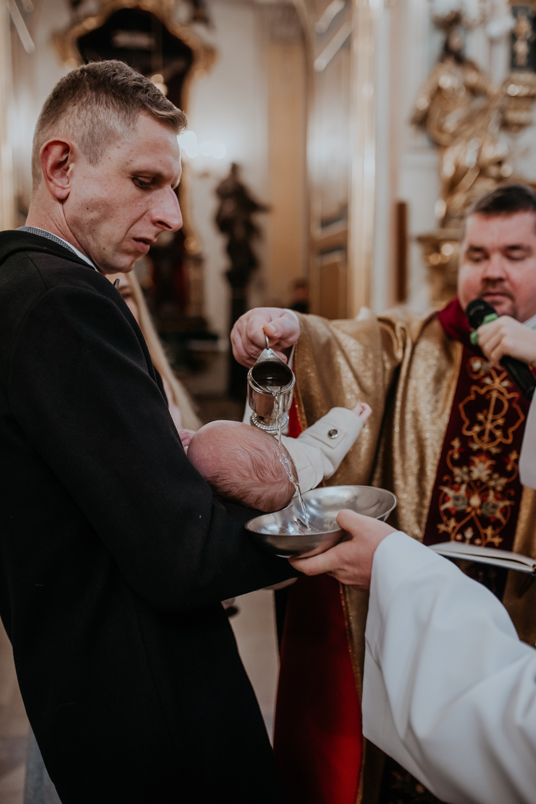 Chrzest Święty Antosia. Dominika Strachacka Fotografia | Fotograf ślubny i rodzinny Opole Lubelskie Lublin