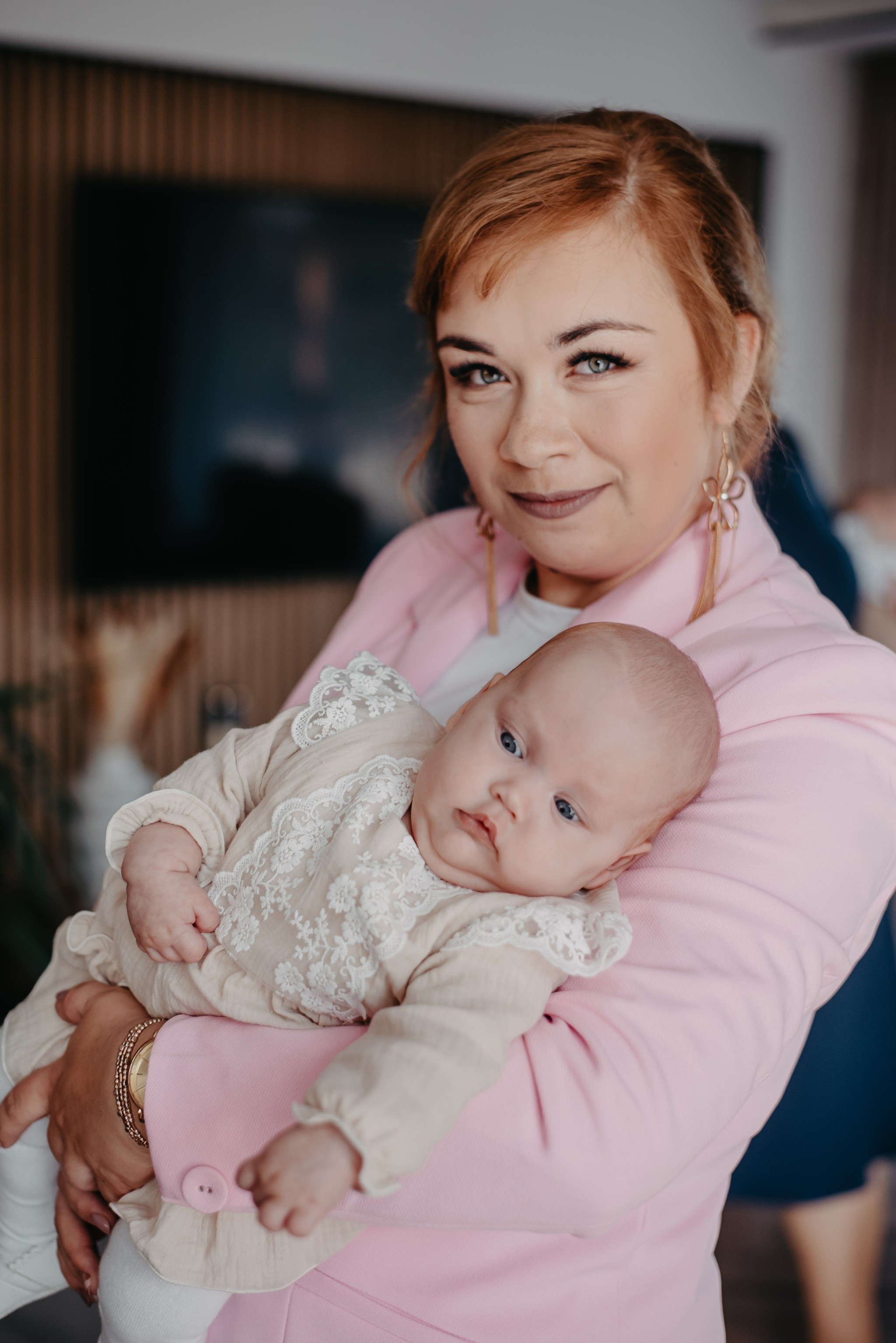 Chrzest Święty Tosi i Jasia. Dominika Strachacka Fotografia | Fotograf ślubny i rodzinny Opole Lubelskie Lublin