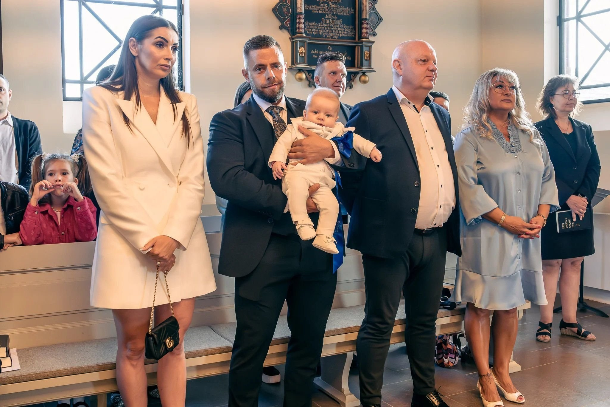 Milas' baptism — Tarm Church. AlexEvents | Wedding and Baptism Photographer & Videographer in Denmark and Germany