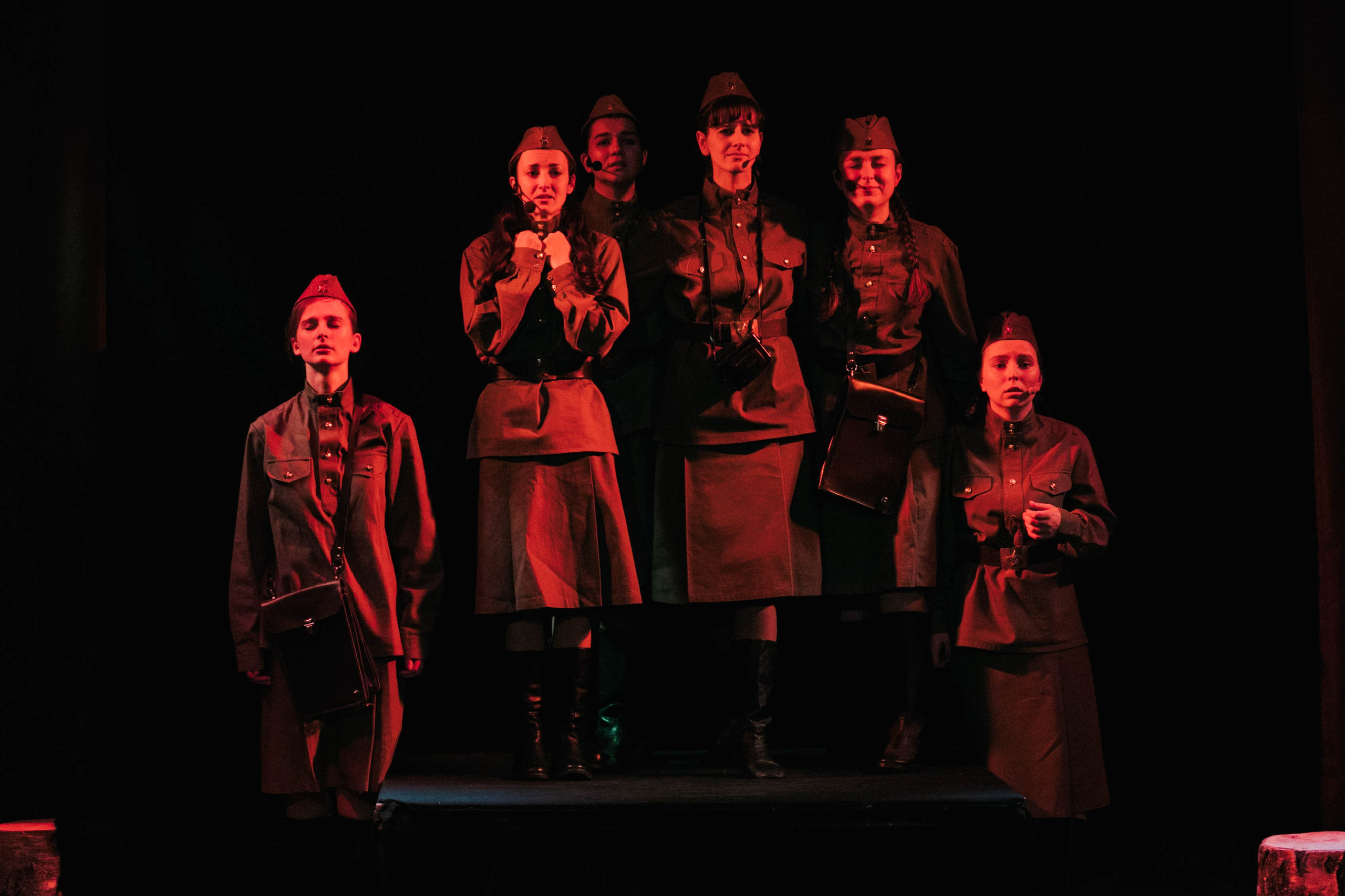 Спектакль "У войны не женское лицо" НМДТ "Образ", 2024 г. Фотограф: Адмакина Дарья