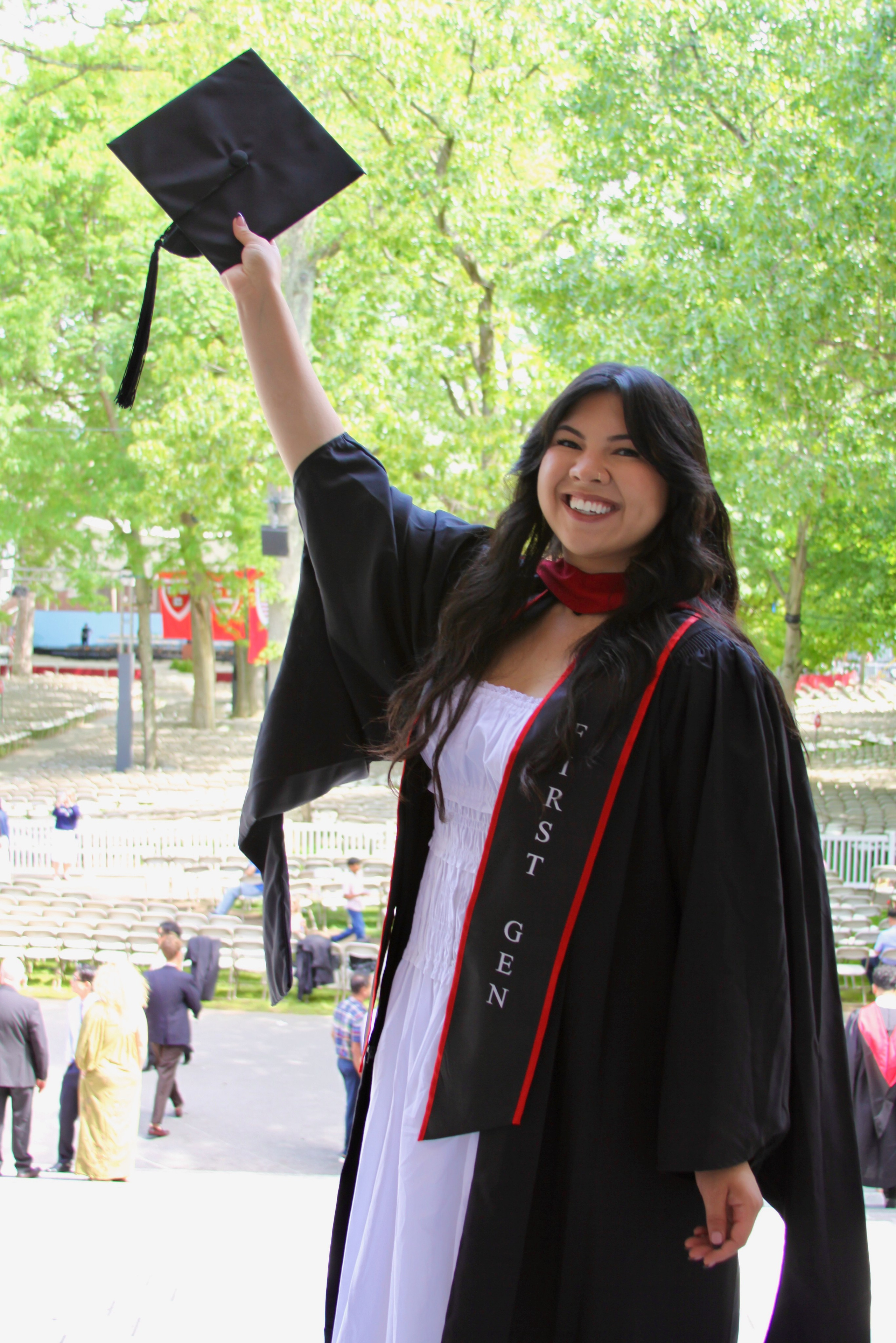 Masters graduation with Talia (group shoot). Kelly Sang, graduation and portrait photographer in Boston