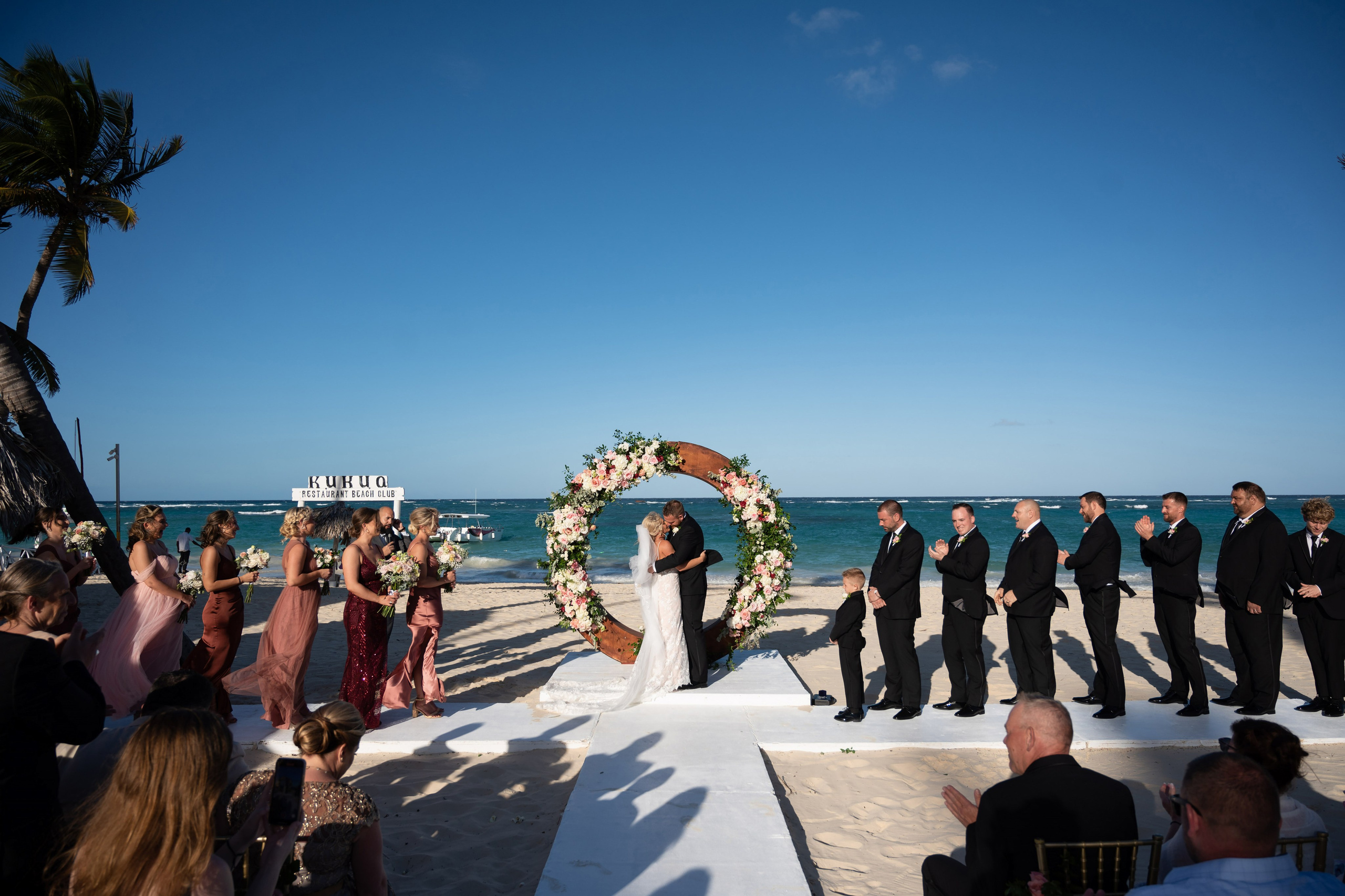 Dream Wedding of Caitlin & Ryan at Kukua Beach, Punta Cana