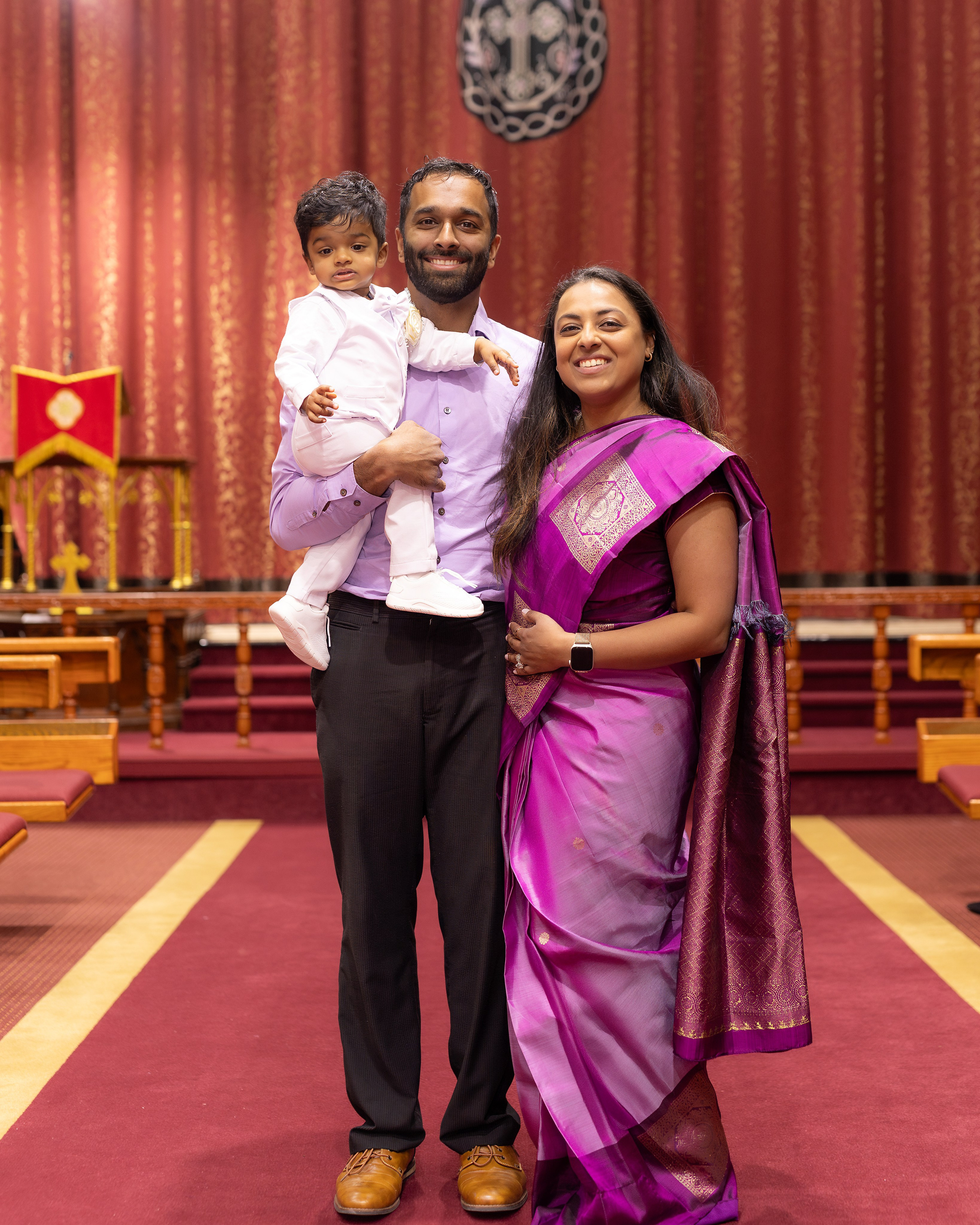 Baptist Church Baptism of a One-Year-Old Boy. Family, lifestyle, and commercial photography in New York and New Jersey