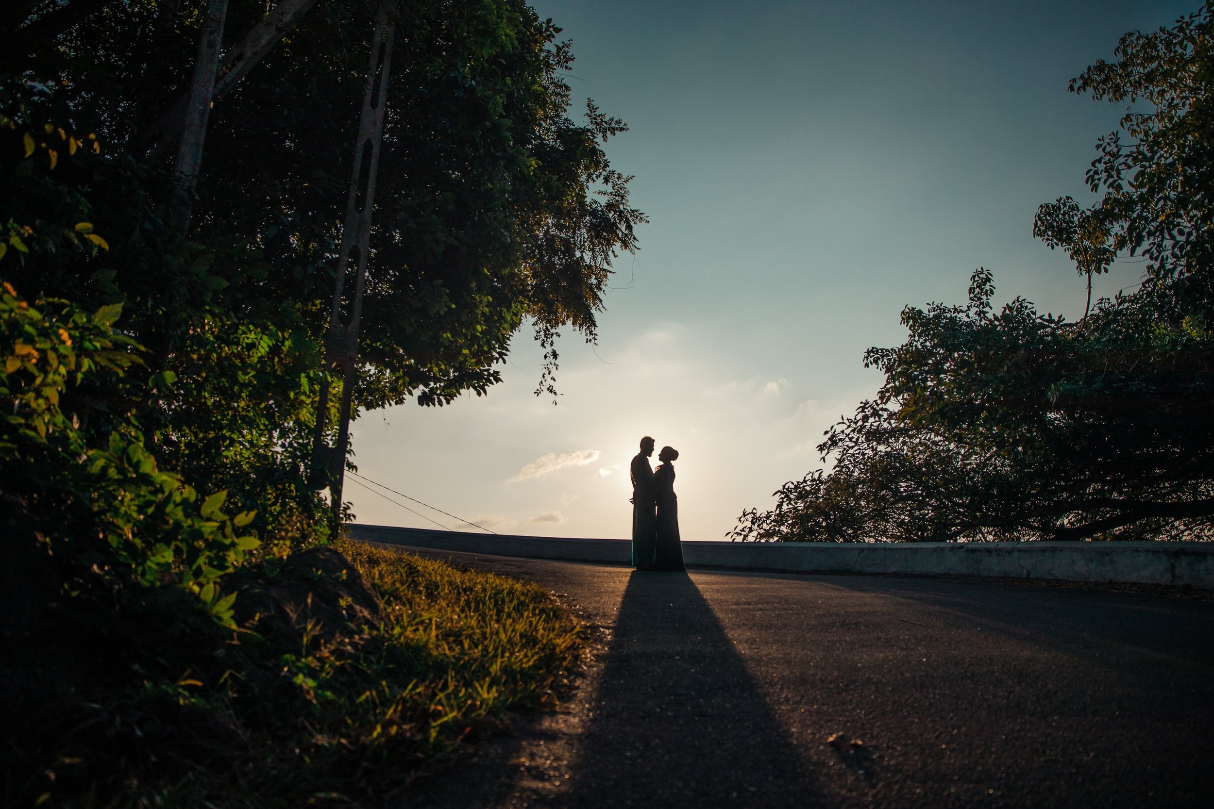 A romantic post wedding couple shoot at Kurunegala