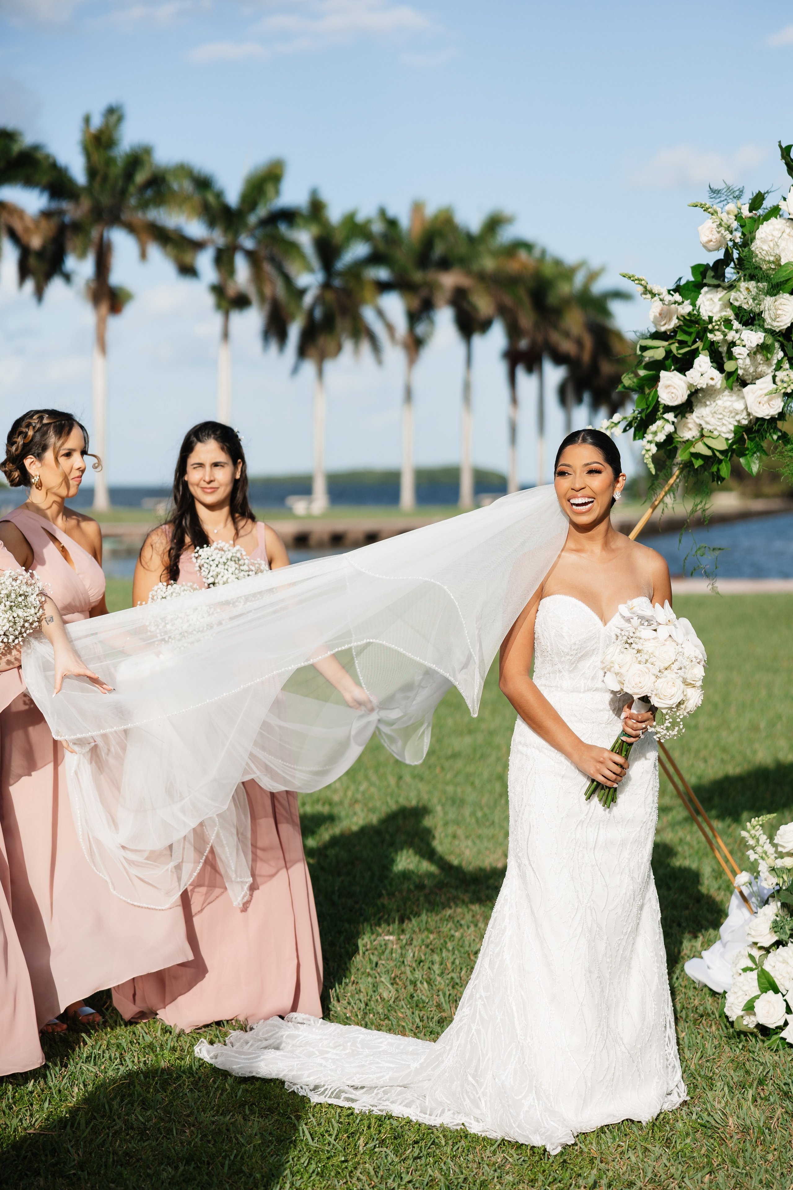 Mariella & Christopher’s Elegant Wedding at Deering Estate. YES I DO PRODUCTION — Wedding photography&videography