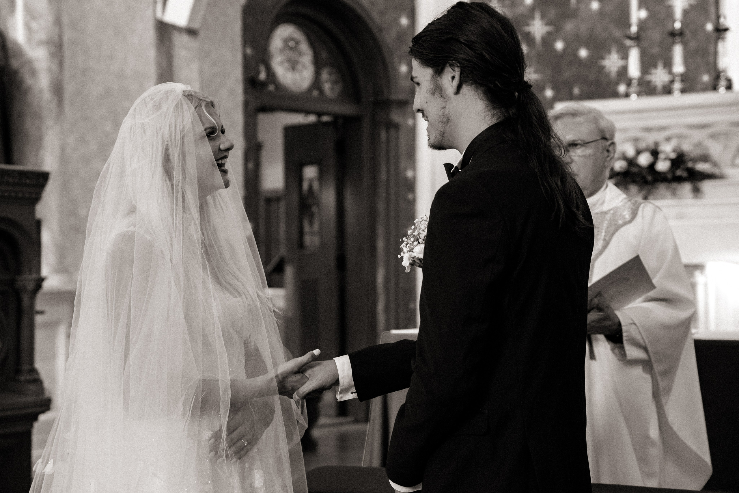 Lisa & Jim | Wedding Ceremony at St. Mary Star of the Sea