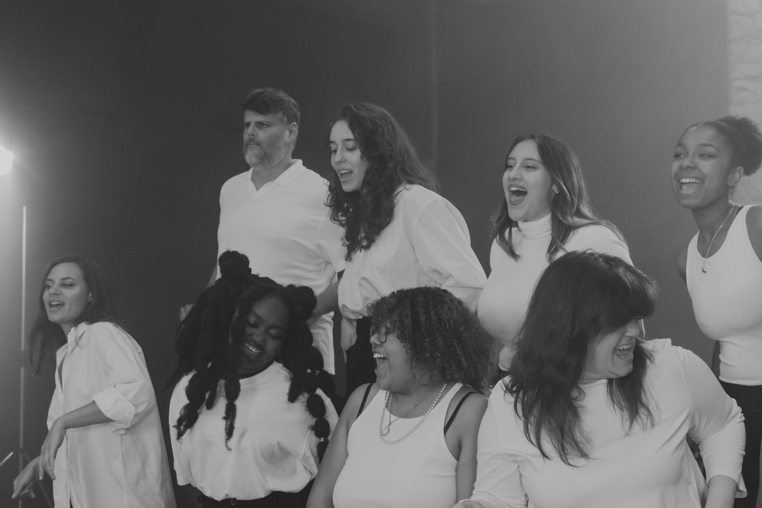 Attih Soul, choir shoot. Alexandra Uzianova — photo and video content in Barcelona