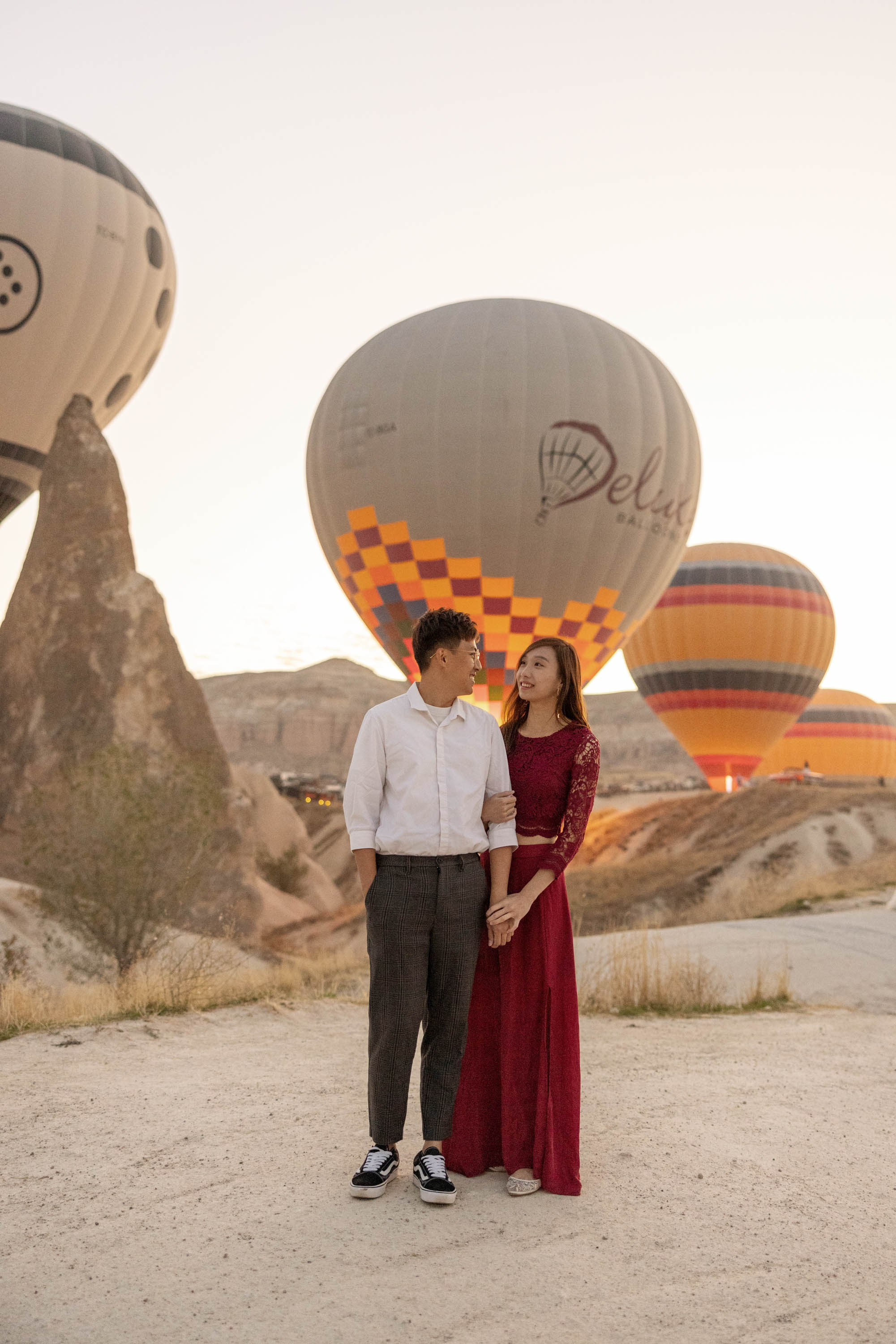 Couple photo shoot in Cappadocia. Julia Ganch I Fashion Wedding Photography I Cappadocia Turkey