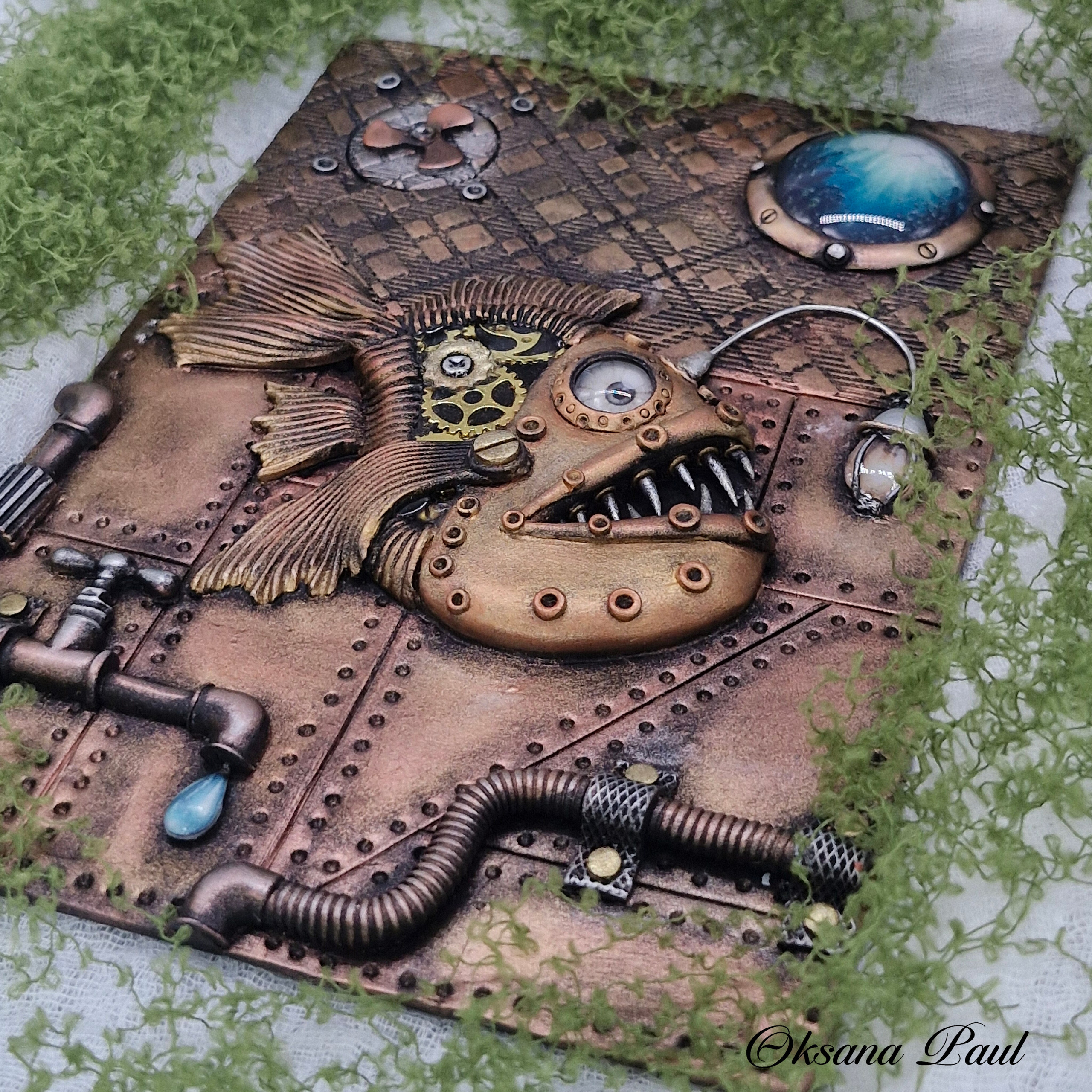Стимпанк / Steampunk ➜. Oksana Paul-Gardinen-Design Oksana Paul ✧ Art of Gardinen & Textile Design ✧ Polymer Clay Art & Handmade Creatures
