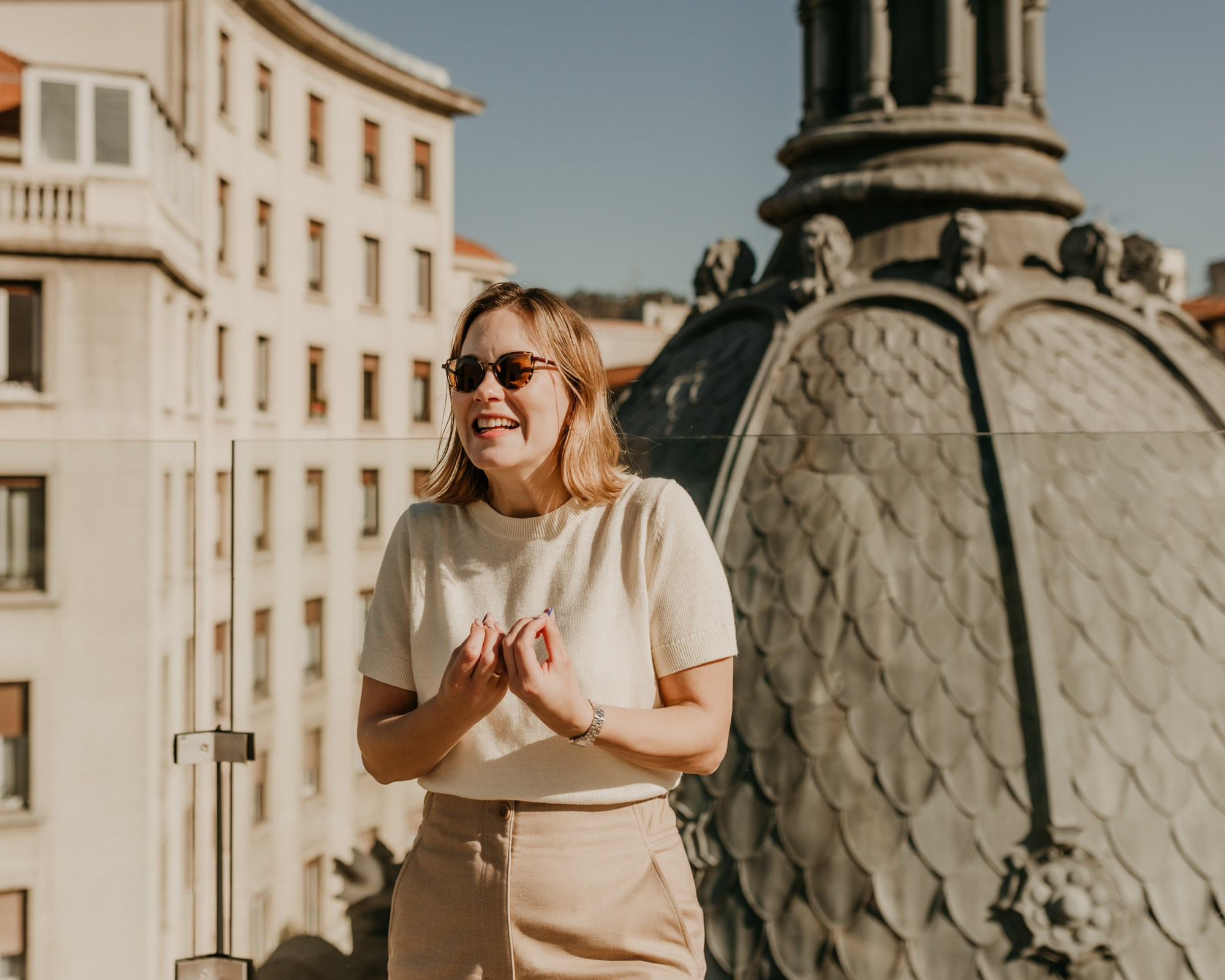 Emma, guía turistica. Photographer in Bilbao Irina Makou