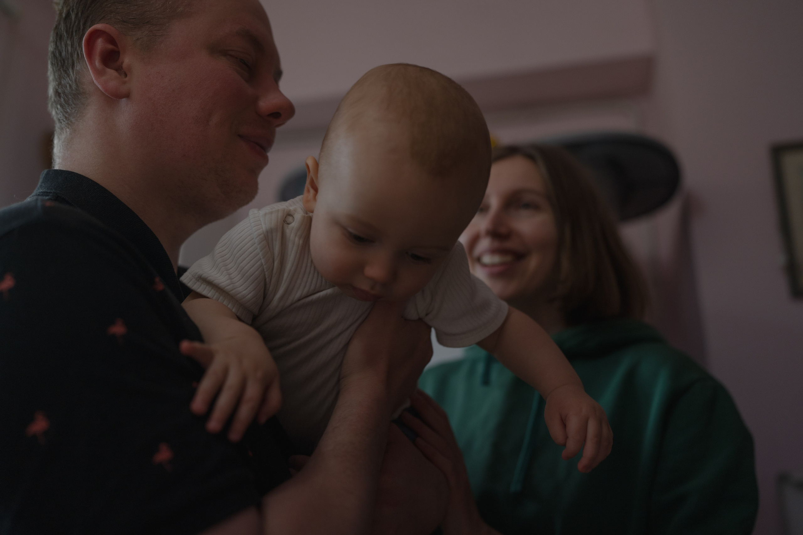 Alena, Vlad and their son Lev. Main