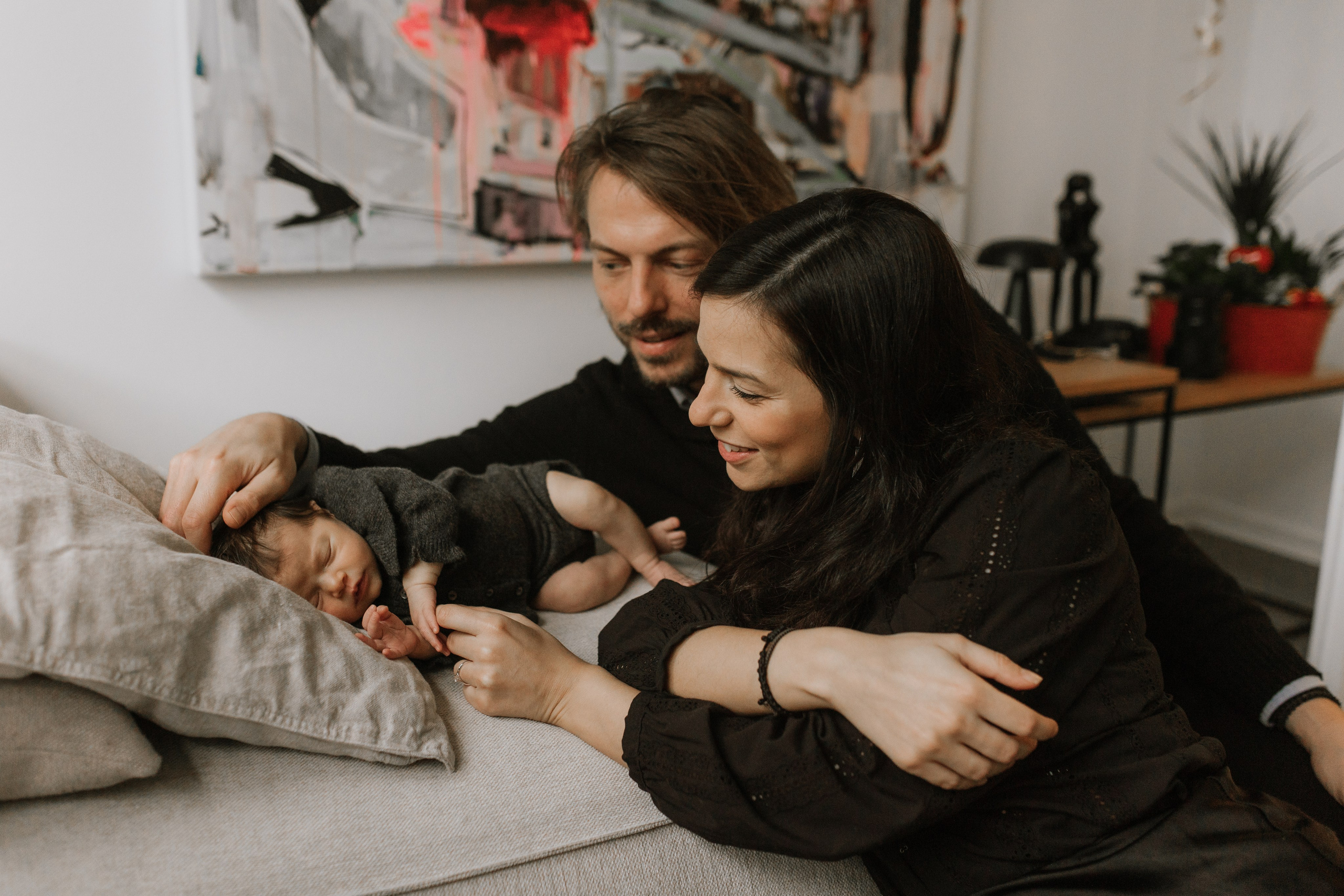 Baby Amelia. Familien & Hochzeitfotografin Nadja Holzmann