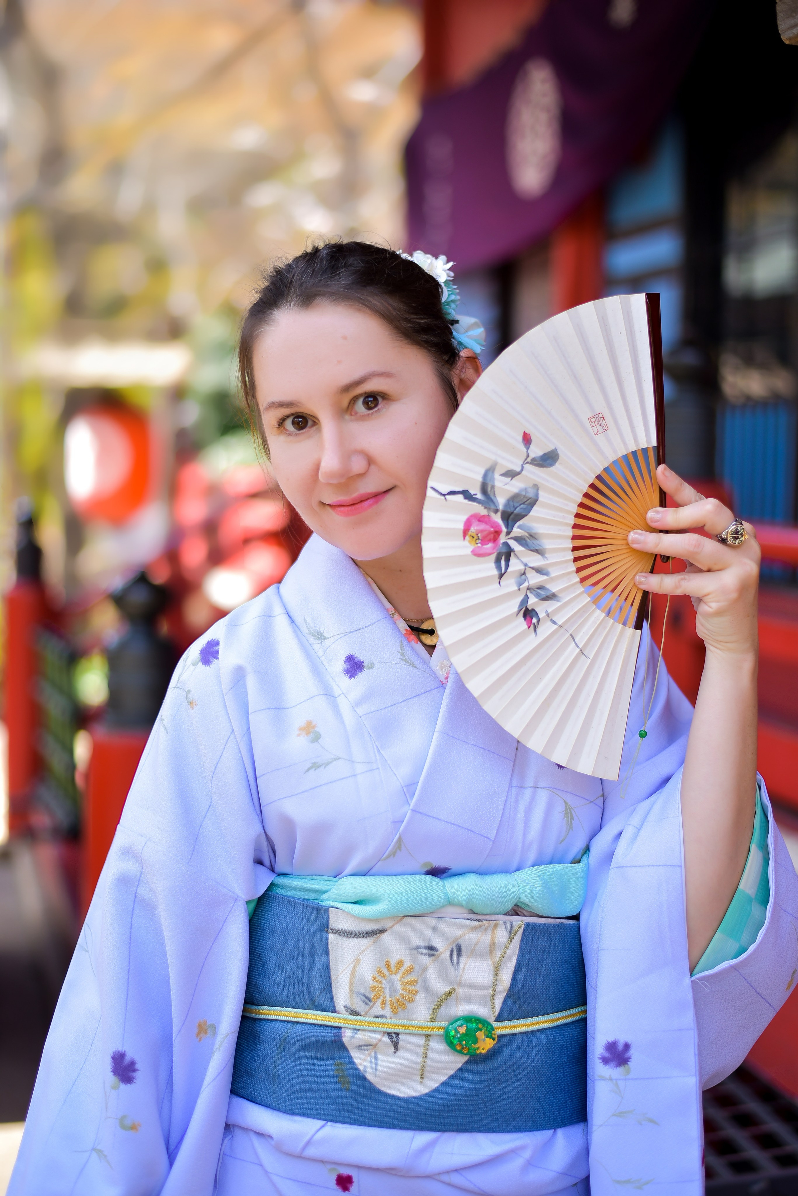 Photo session with Anastasia. Photographer in Tokyo, Japan