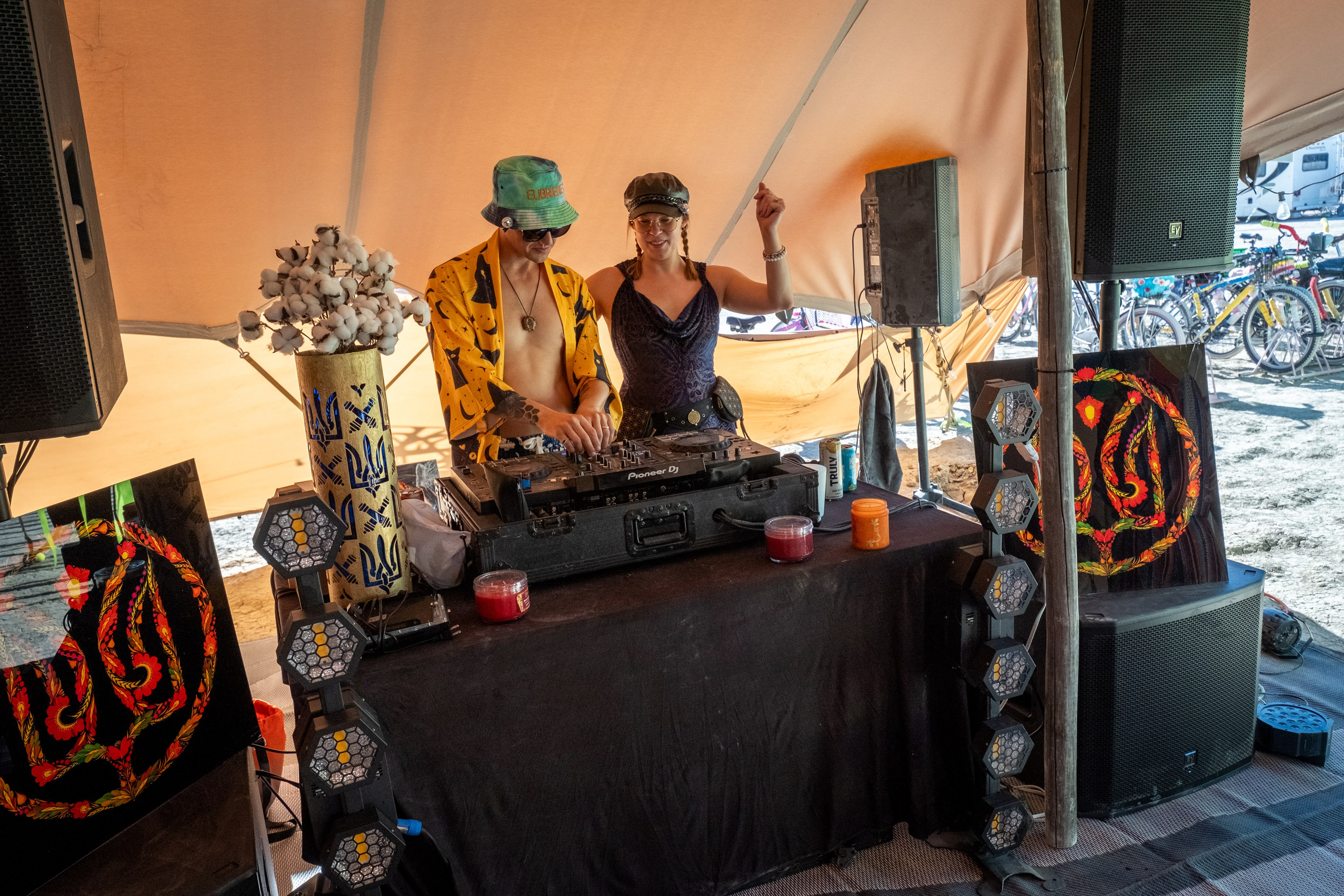 BURNING MAN 2024. Reportage concert portrait photography in the San Francisco Bay Area