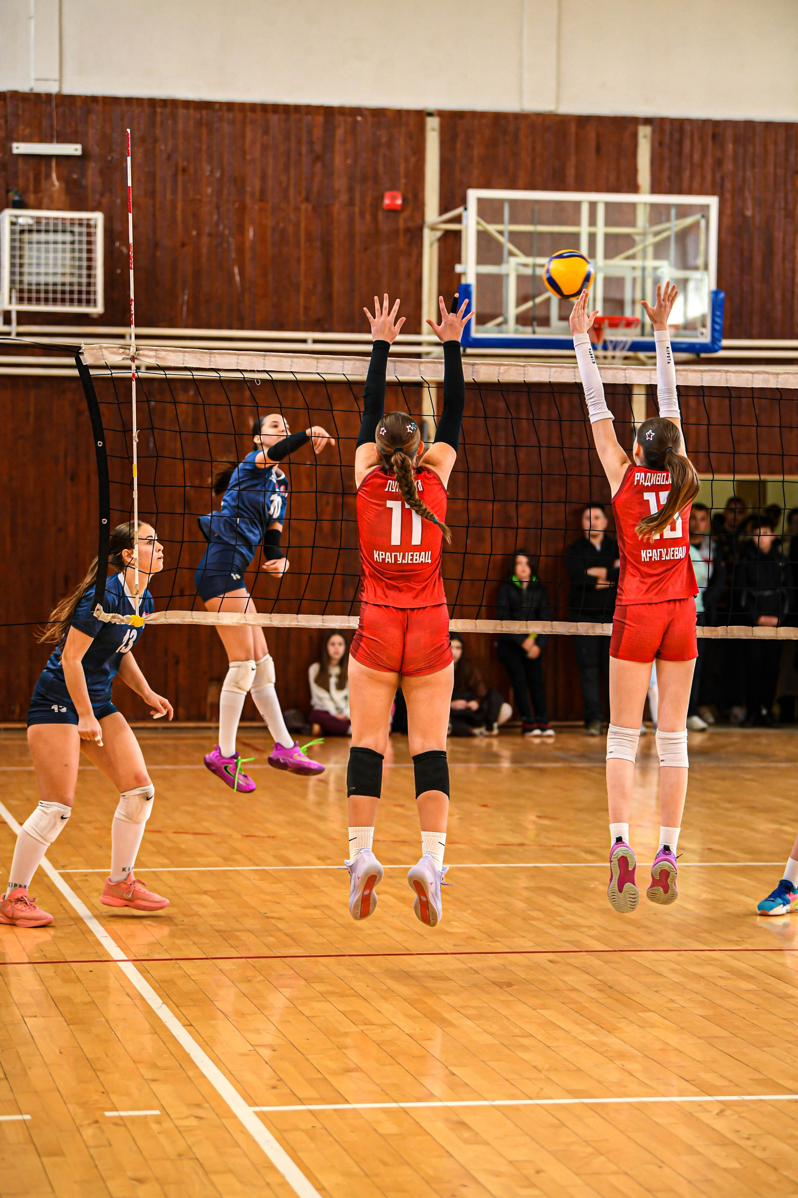 Odbojka 22.03.  Radnicki KG — BlockVolley JAG. Foto Simic Jagodina