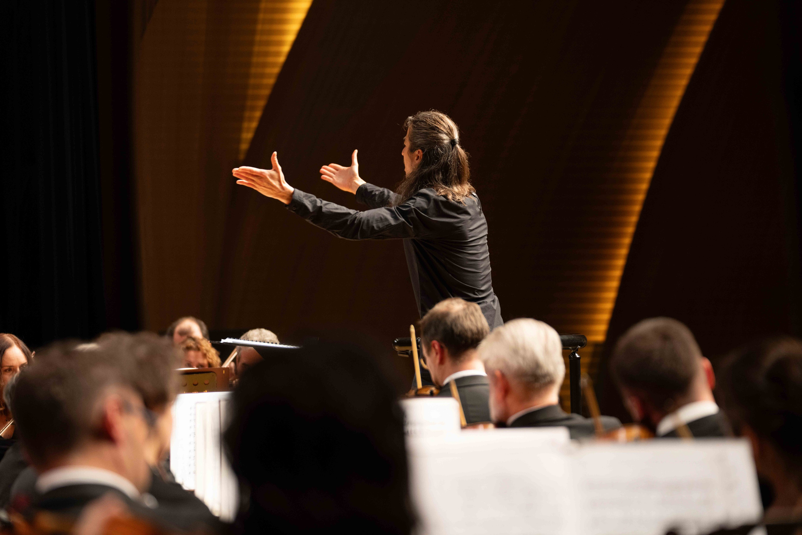The Tchaikovsky Academic Grand Symphony Orchestra in Baku. Wedding&Event photographer Ismail Rzayev in Baku