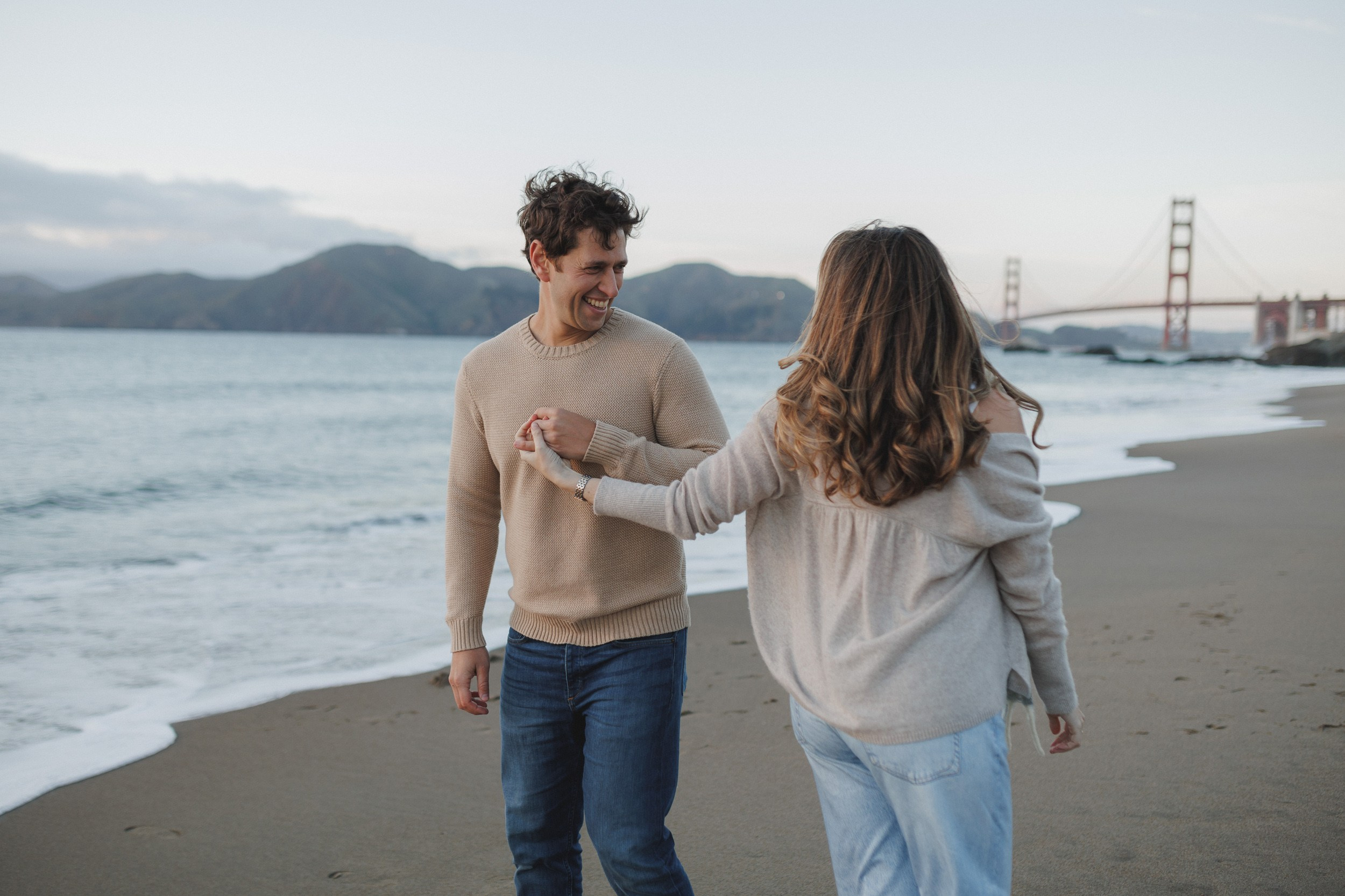 Baker Beach Maternity Session. Maternity, newborn photographer in the Bay Area|Iryna Rakivnenko