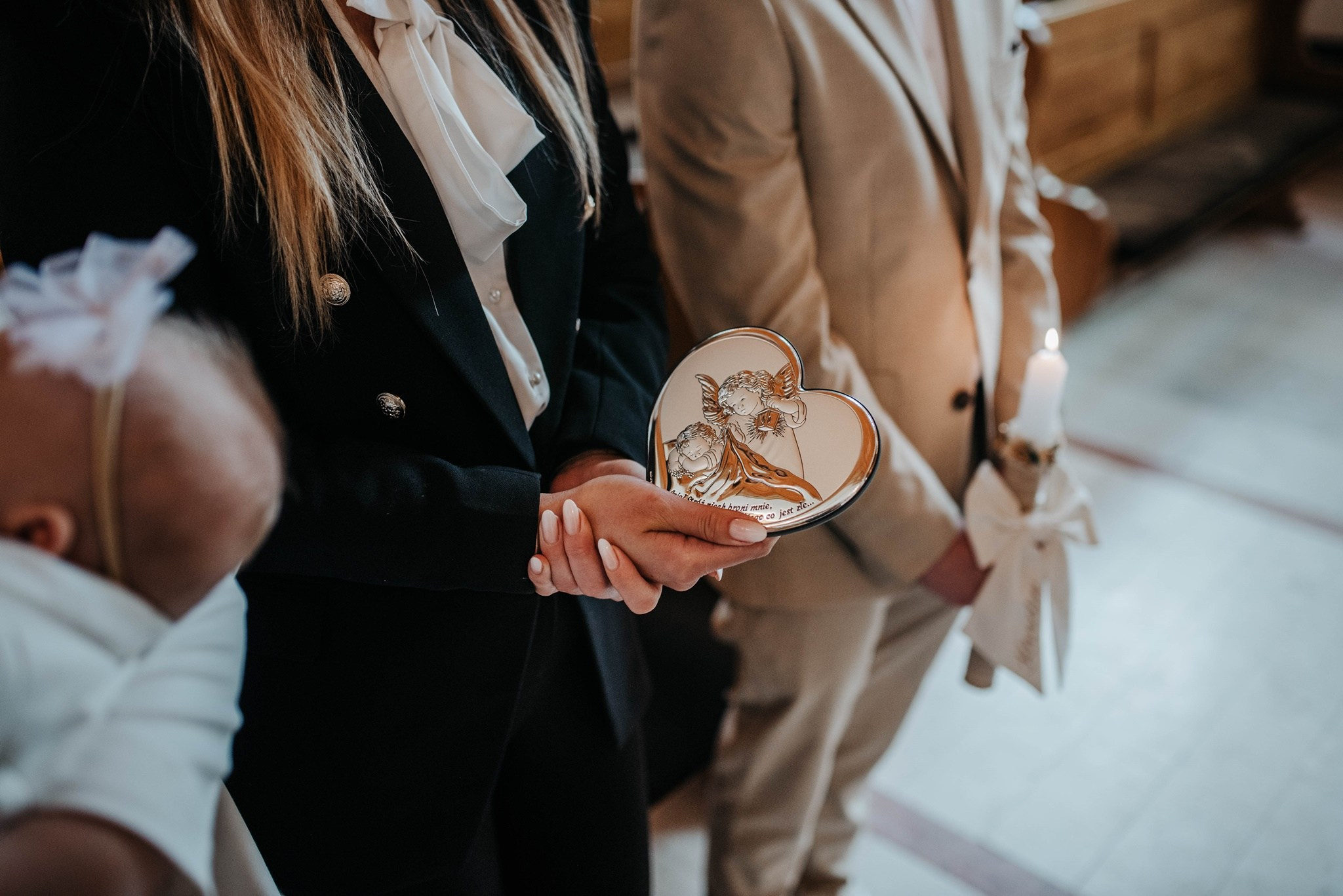 Chrzest Święty Kornelii. Dominika Strachacka Fotografia | Fotograf ślubny i rodzinny Opole Lubelskie Lublin