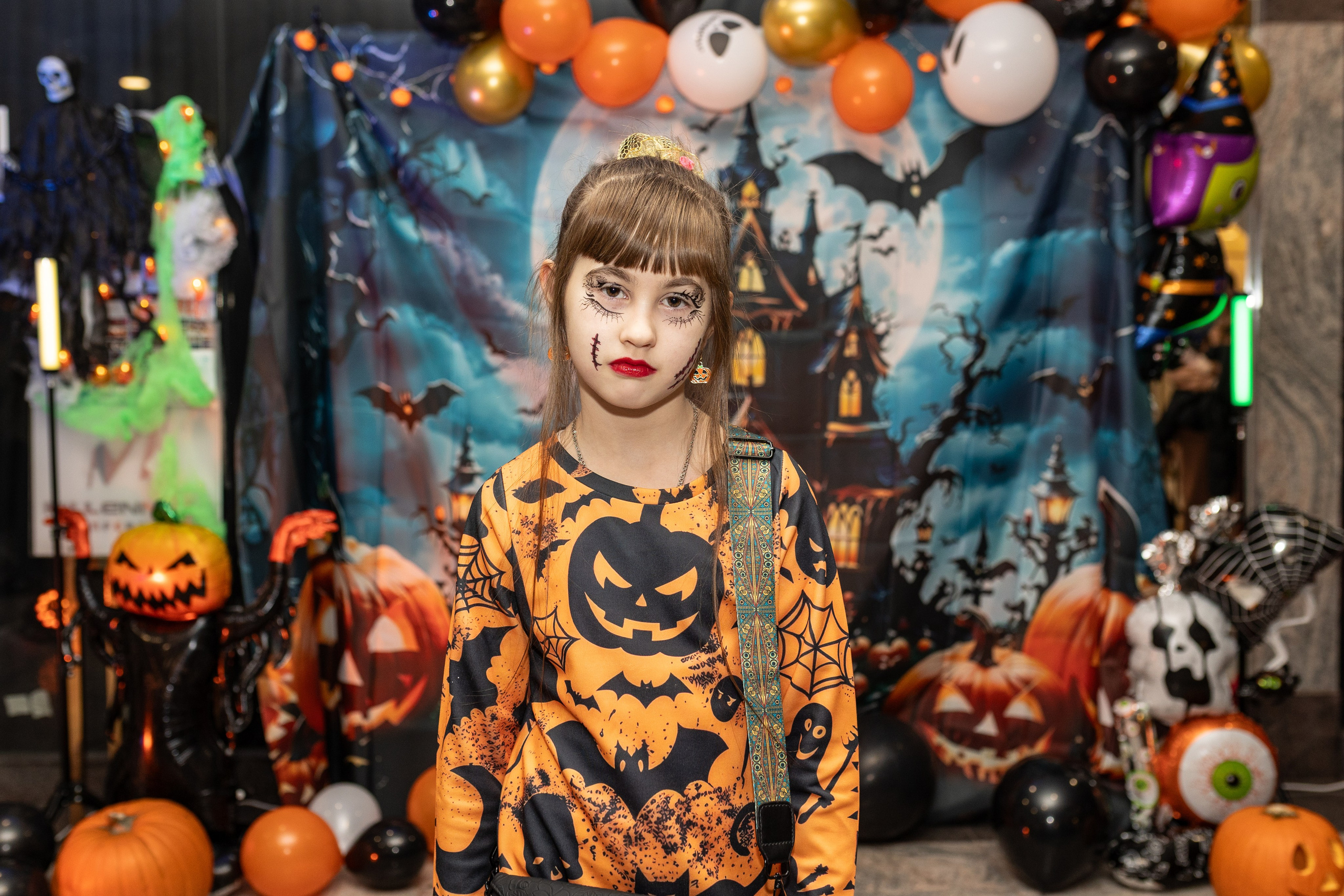 Leo dance studio Helloween 2025. Семейный и детский фотограф в Варшаве Мила Бобровская