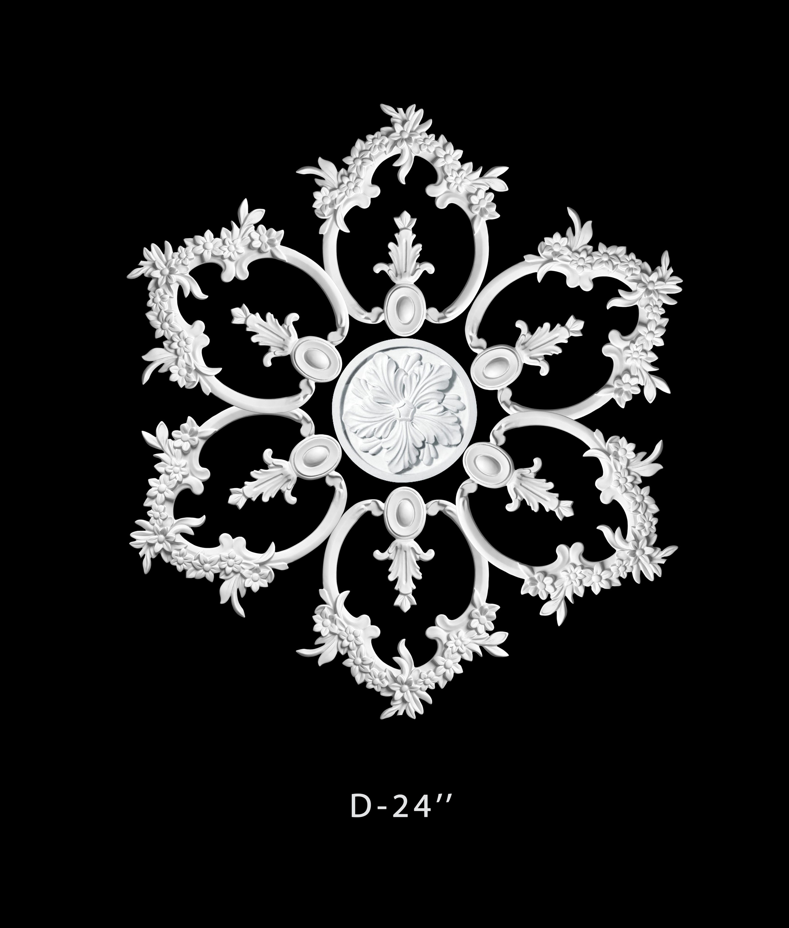 Medallions. Plaster molding