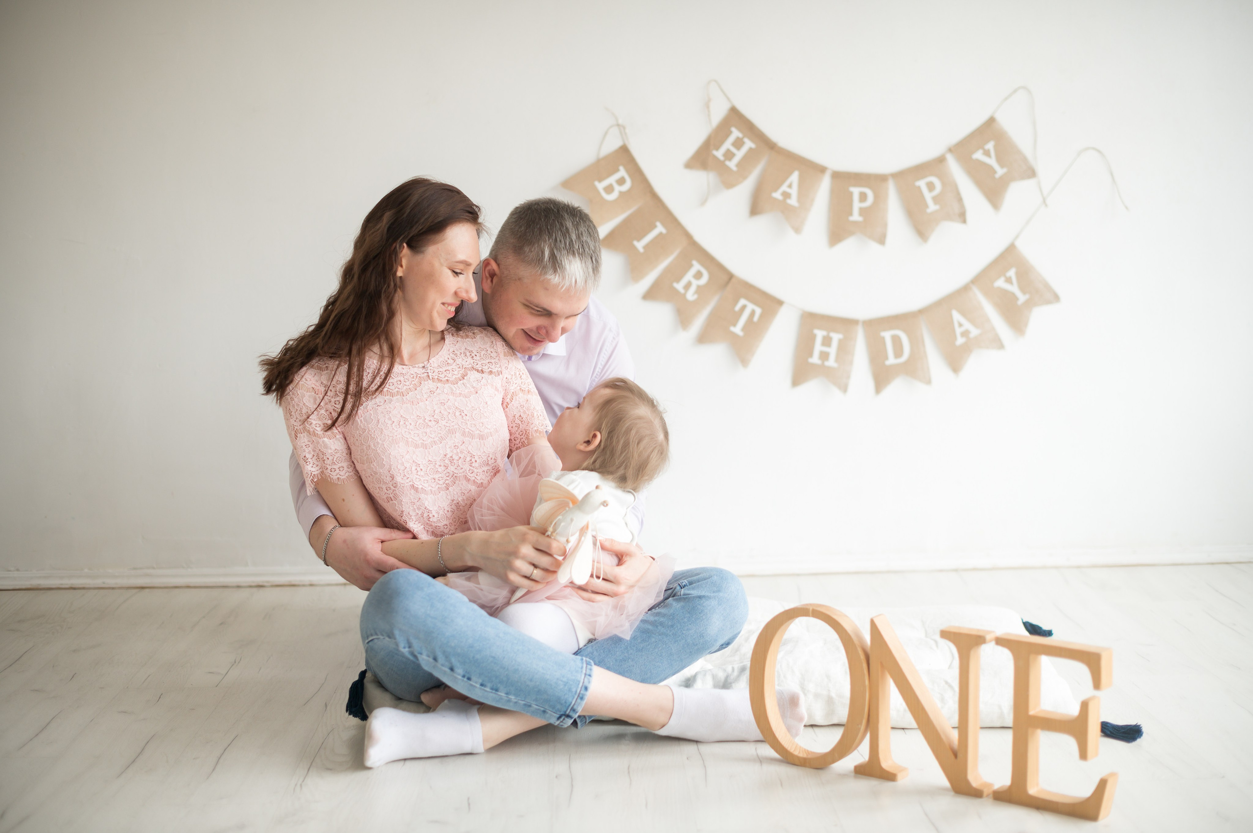 Семейная фотосессия в студии. Семейный и детский фотограф в Минске Надежда Савицкая