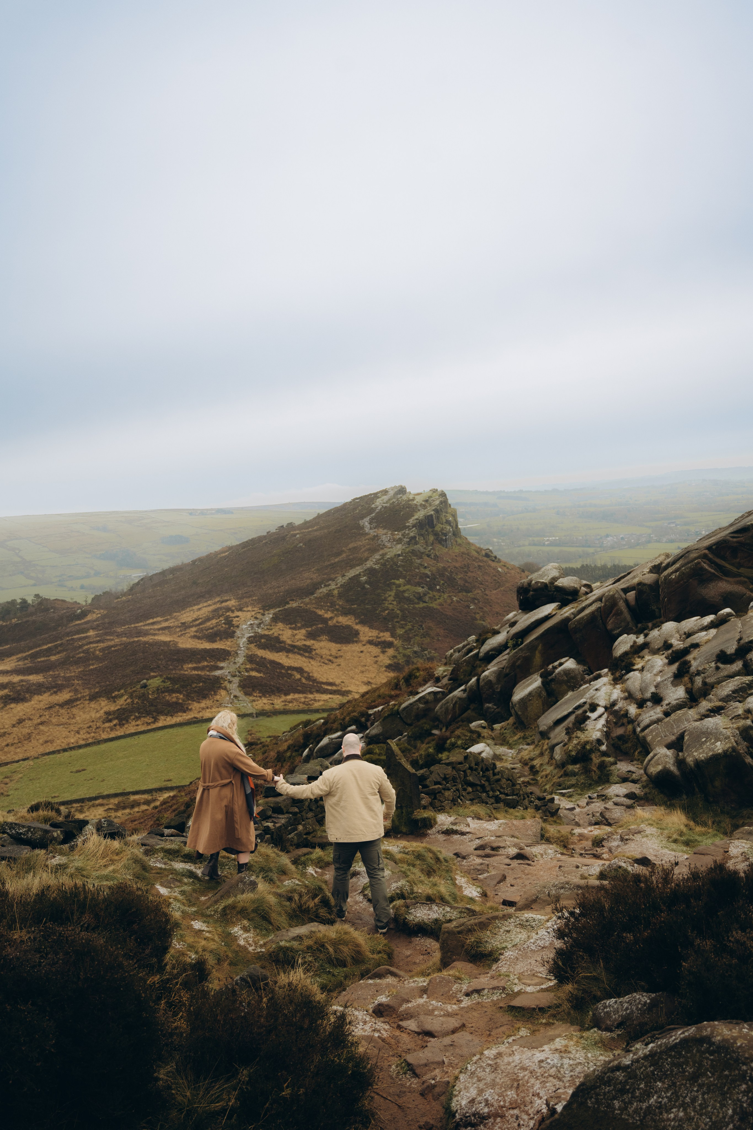 L & C in Peak District. Tania Gandrabur, photographer in West Midlands, England