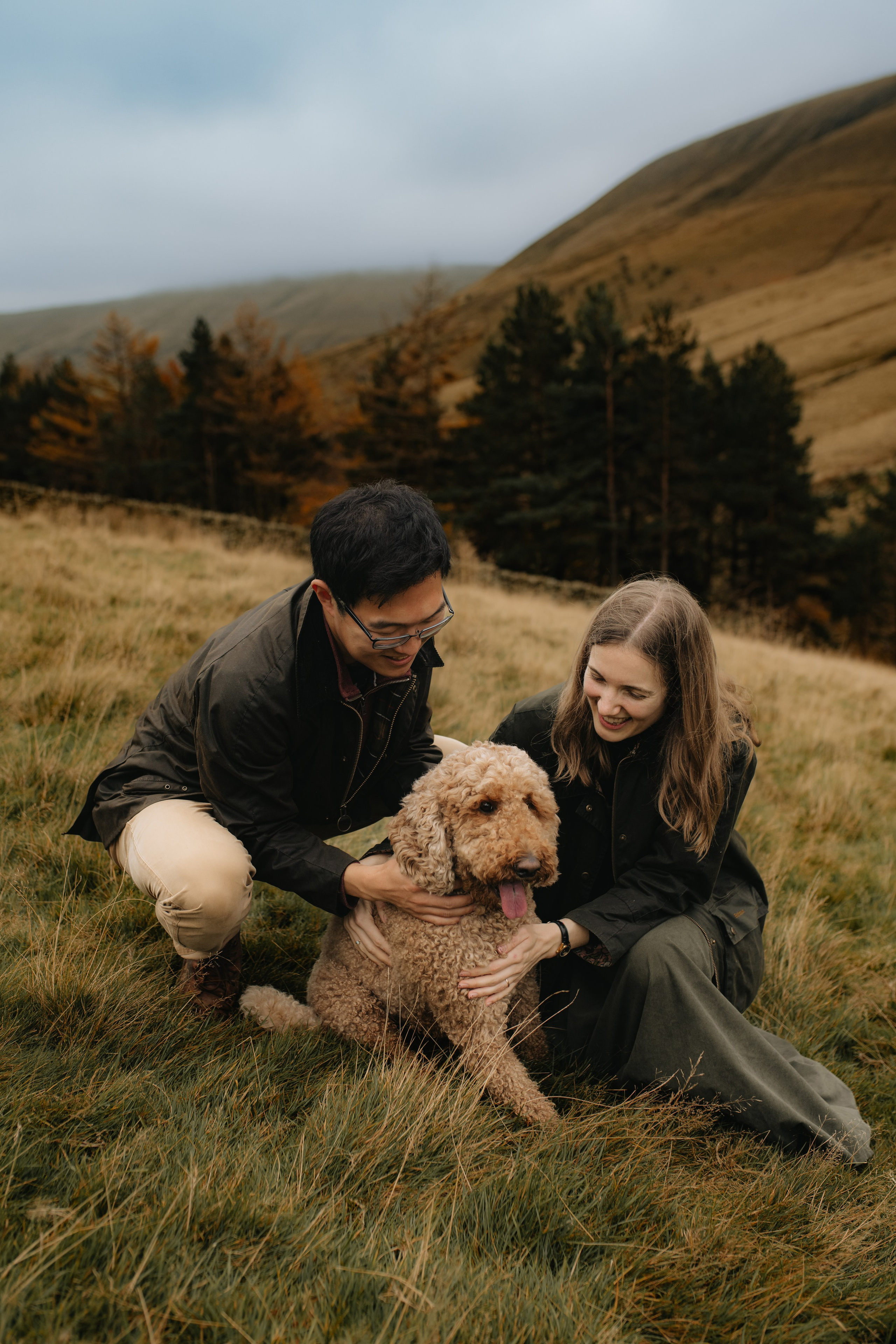 L & C in Peak District. Tania Gandrabur, photographer in West Midlands, England