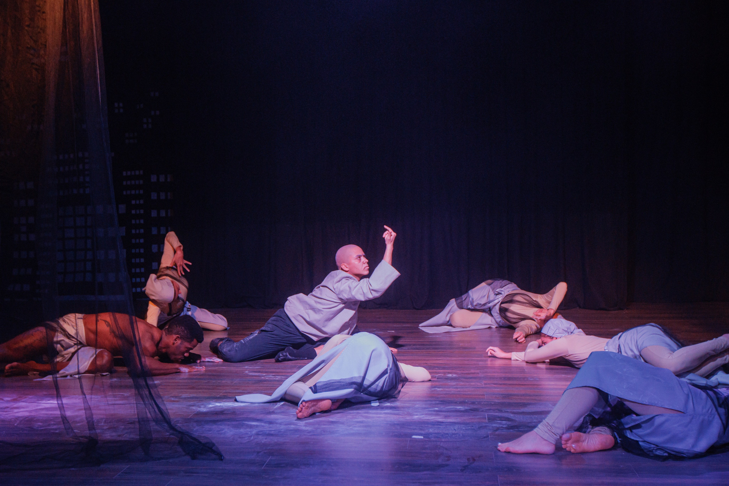 hermosa coreografía para la actuación