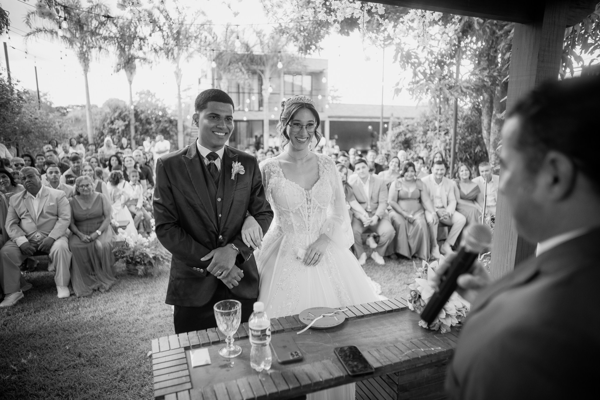 Larissa & Vinicius — Espaço Faveral / Aararaquara. Robson Colaço