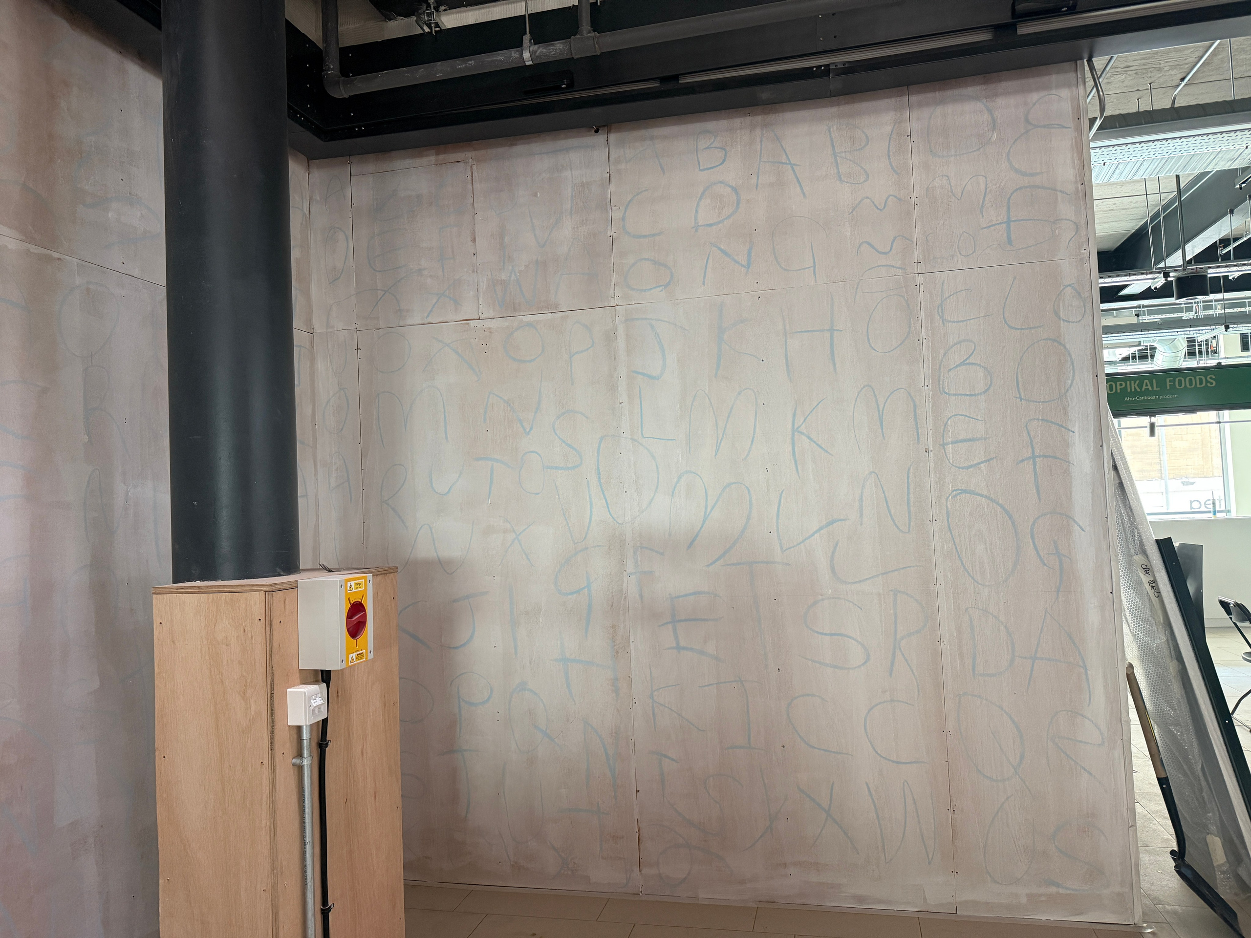 Darley Street Market Mural. Professional Portrait & Event Photographer in West Yorkshire, travels across UK