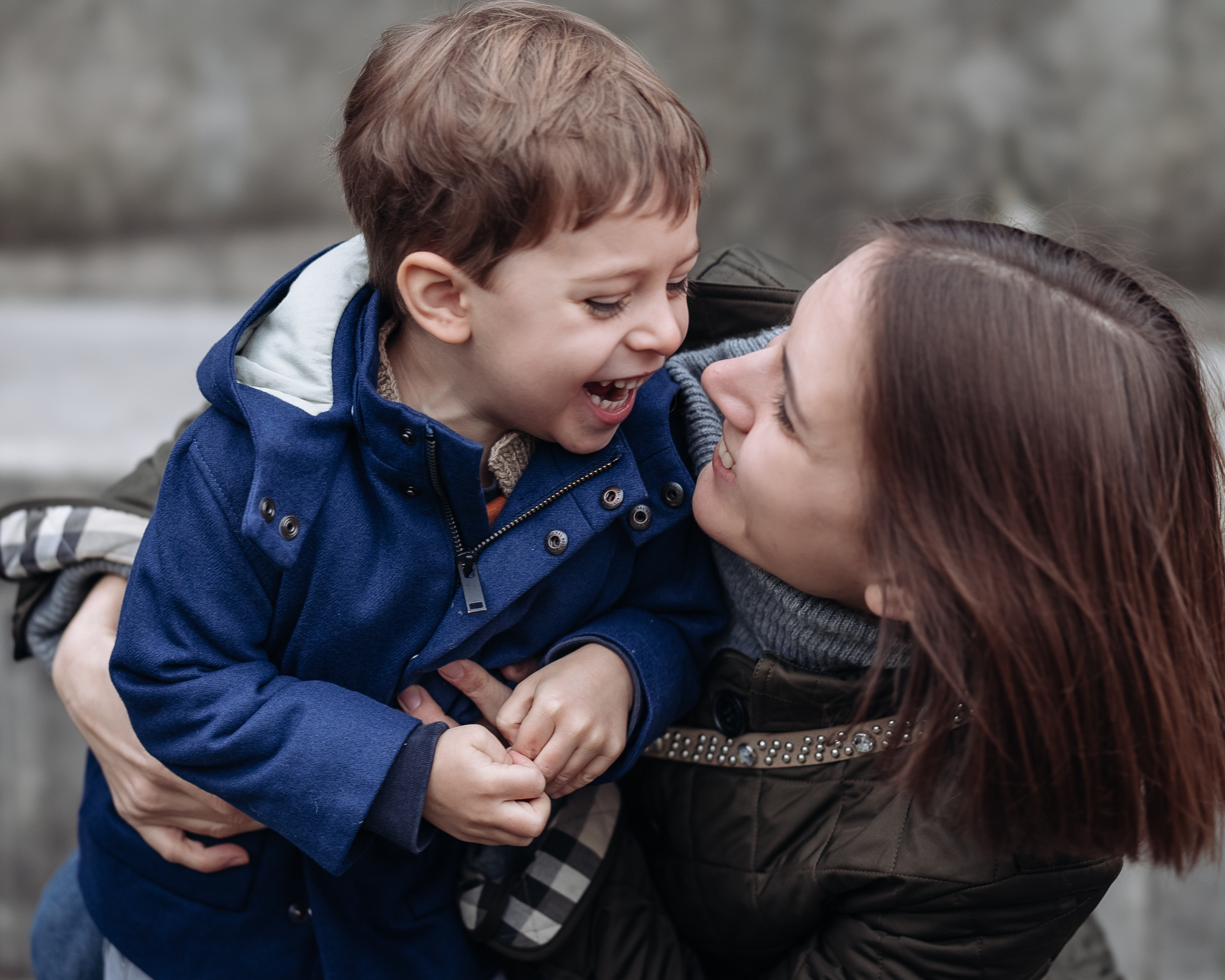 Denis with mum (St Paul’s Cathedral). Anastasia Klink, Photographer in London