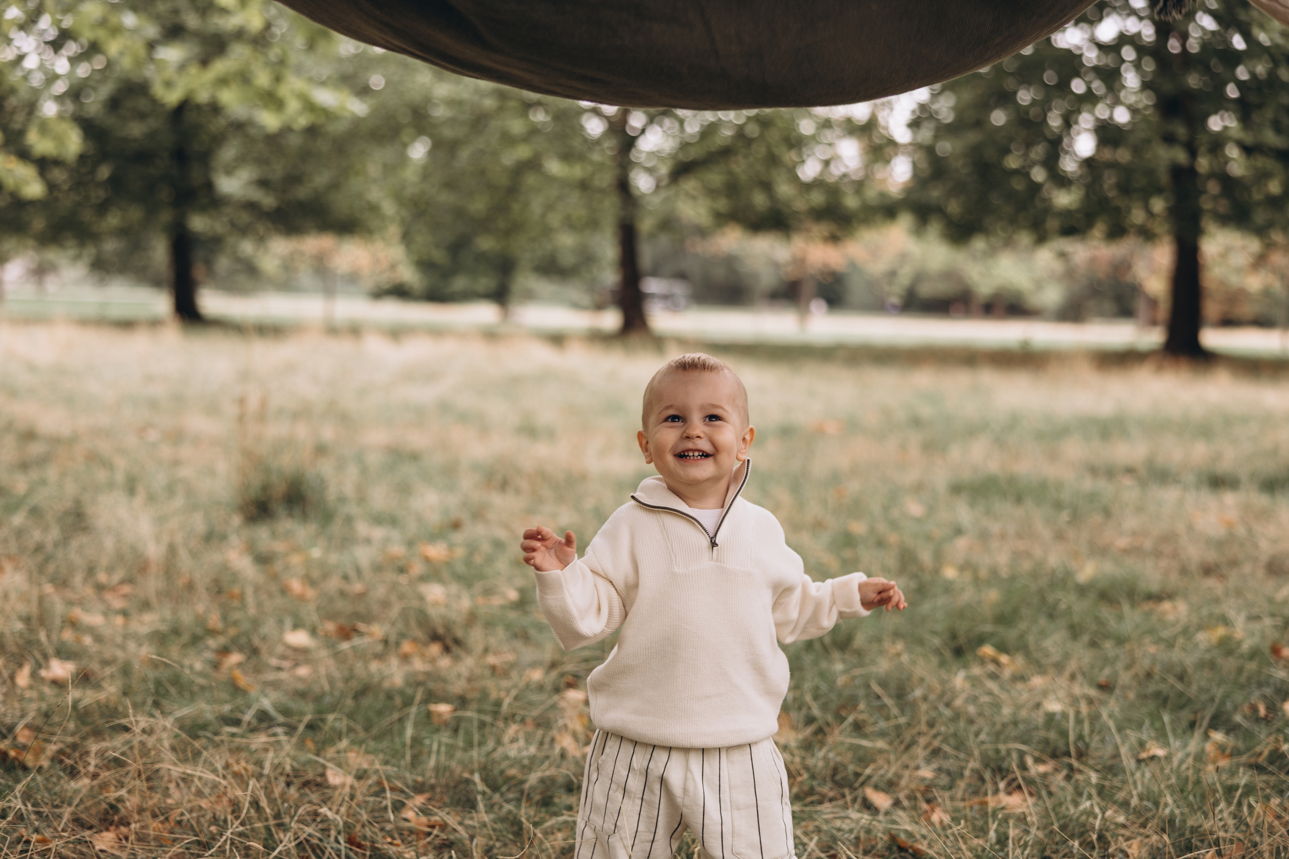 Charles with parents (Hyde park). Anastasia Klink, Photographer in London