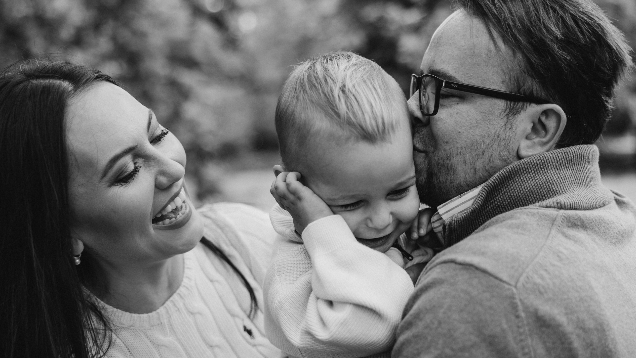 Charles with parents (Hyde park). Anastasia Klink, Photographer in London