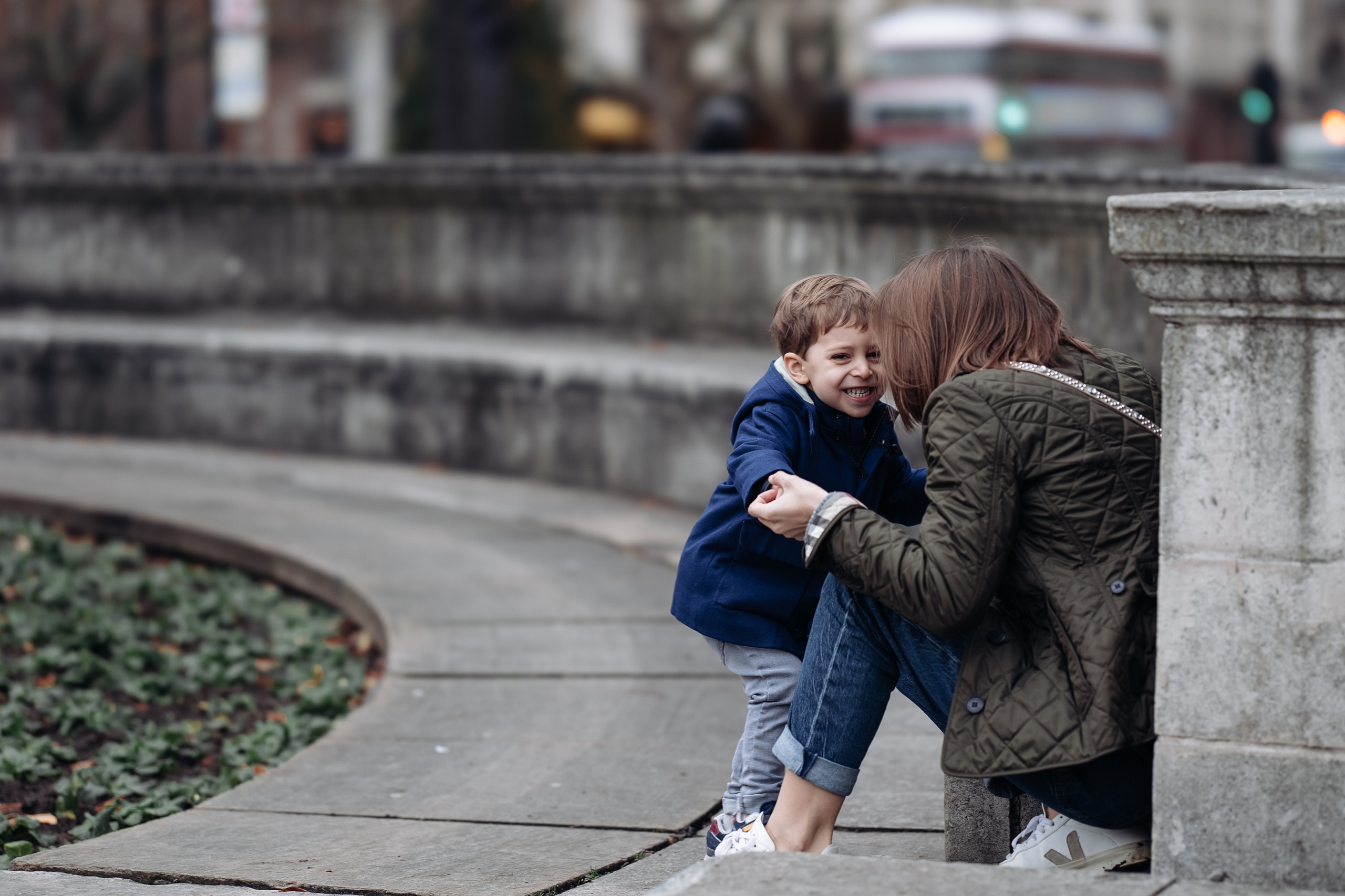 Denis with mum (St Paul’s Cathedral). Anastasia Klink, Photographer in London