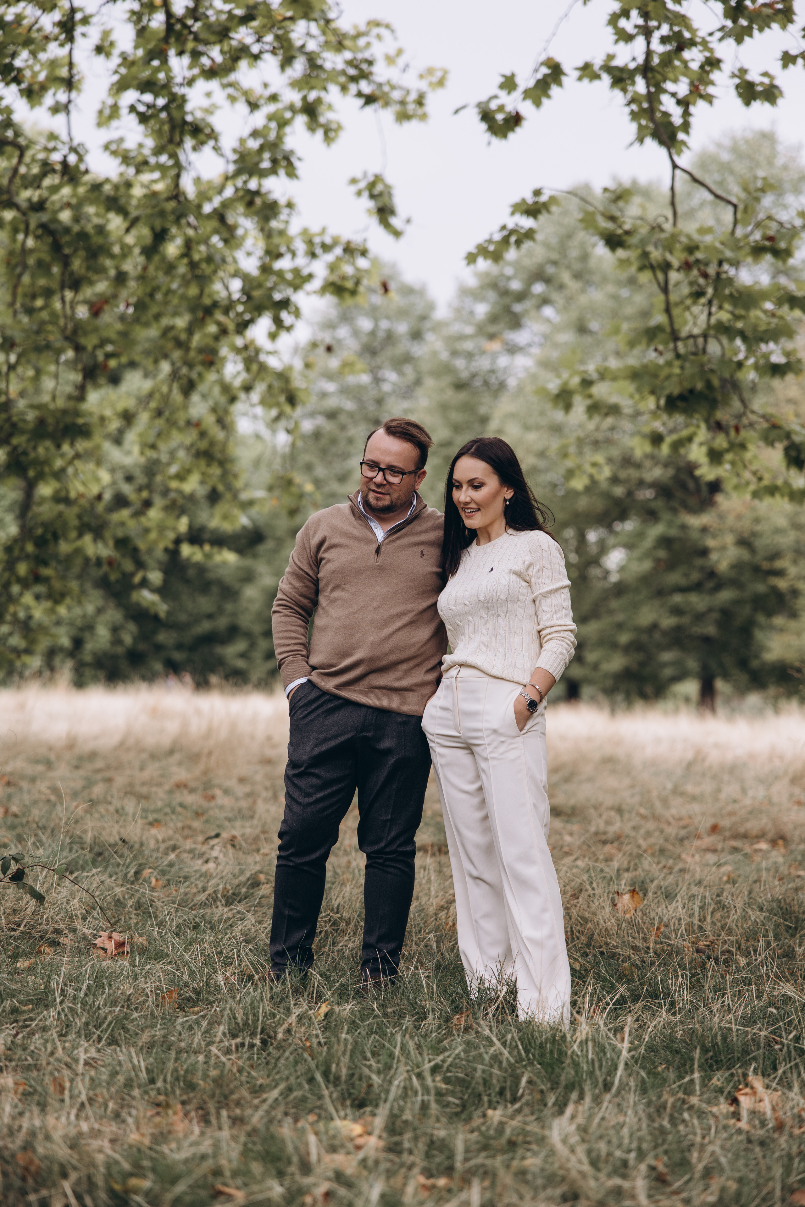 Charles with parents (Hyde park). Anastasia Klink, Photographer in London