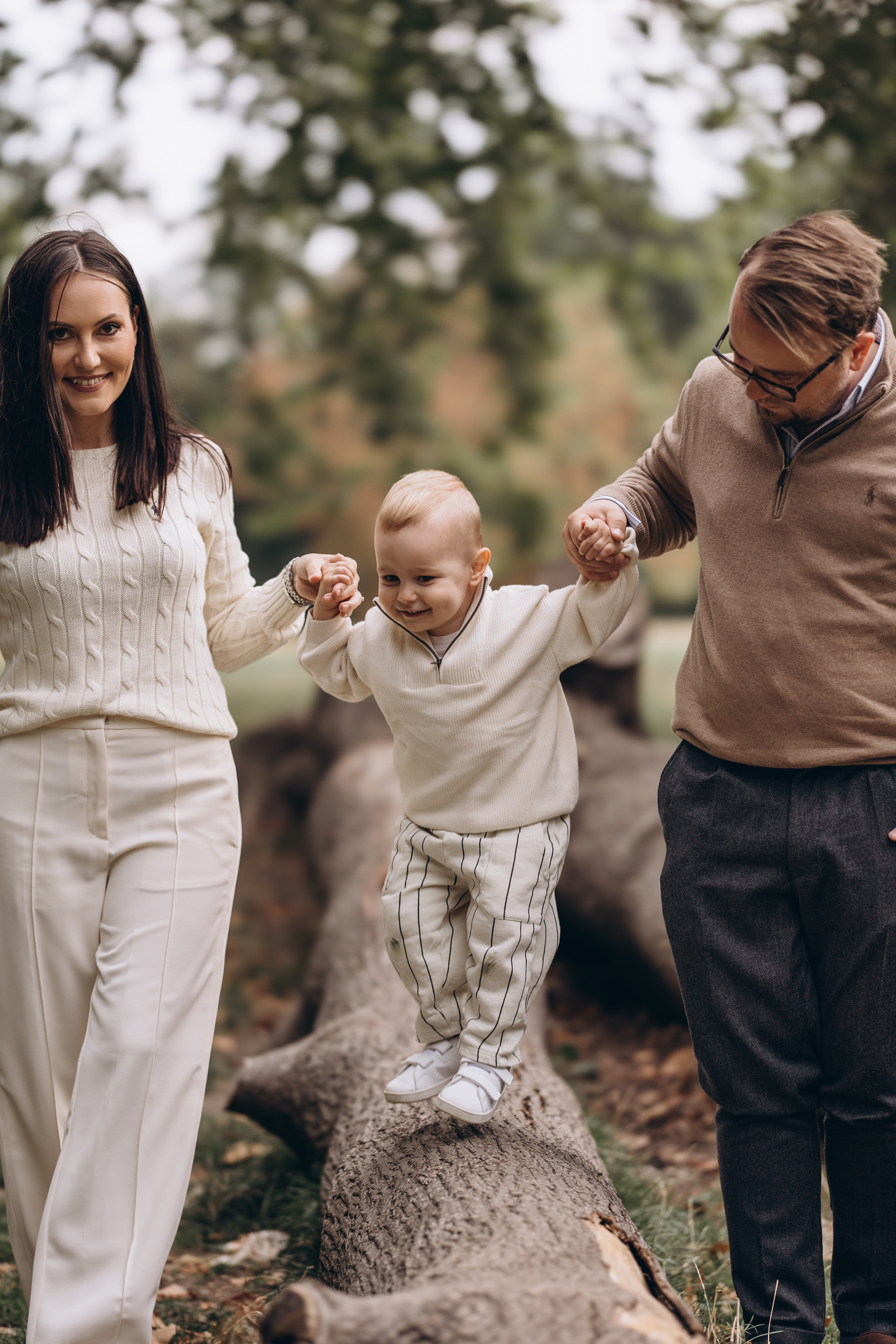 Charles with parents (Hyde park). Anastasia Klink, Photographer in London