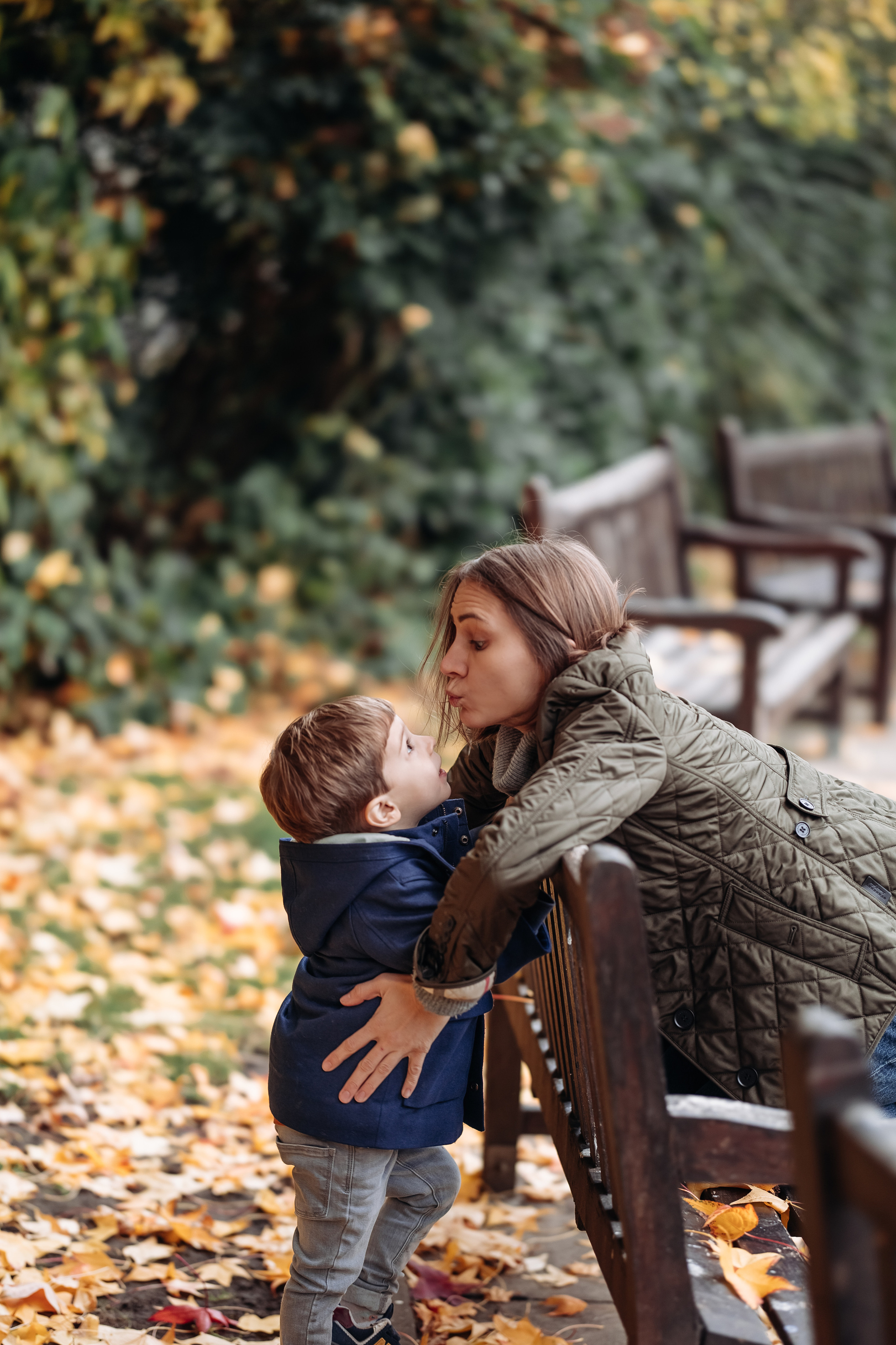 Denis with mum (St Paul’s Cathedral). Anastasia Klink, Photographer in London