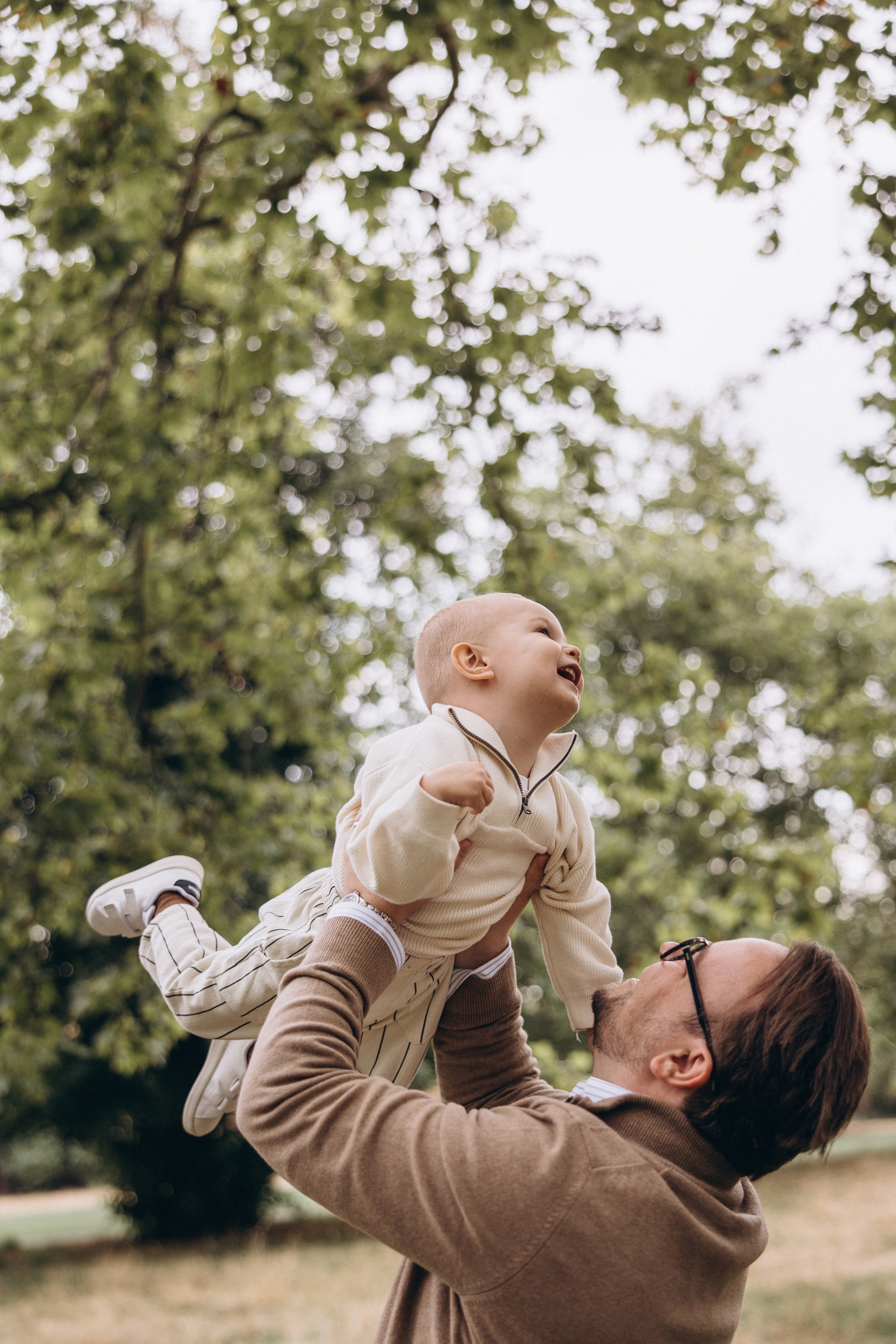 Charles with parents (Hyde park). Anastasia Klink, Photographer in London