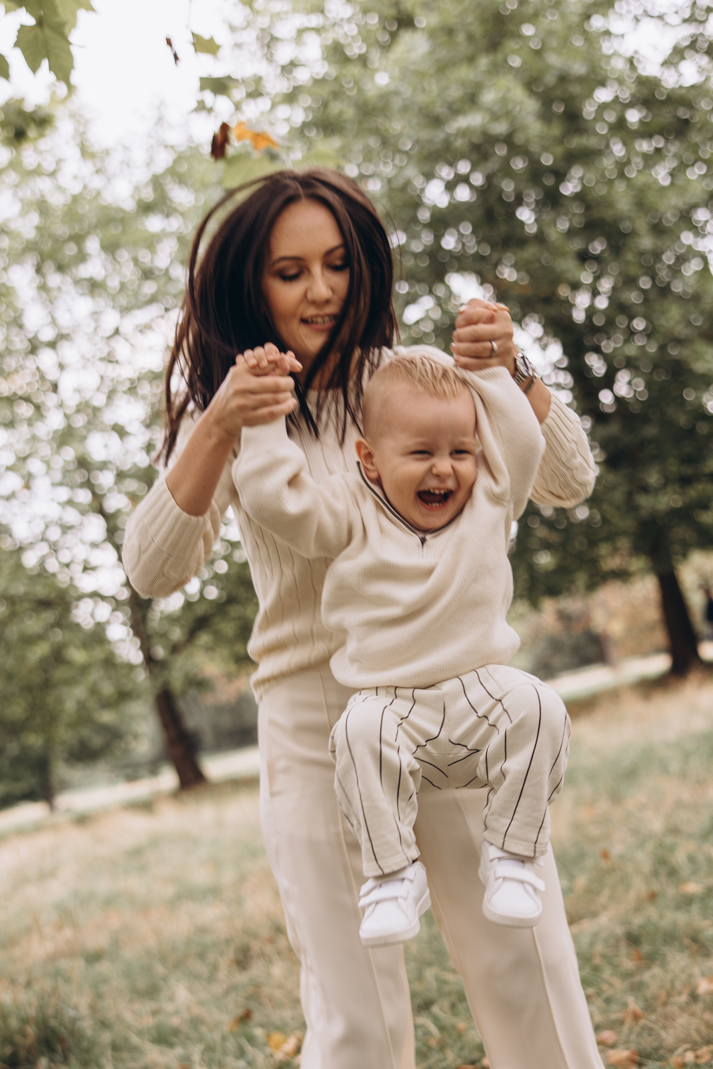 Charles with parents (Hyde park). Anastasia Klink, Photographer in London