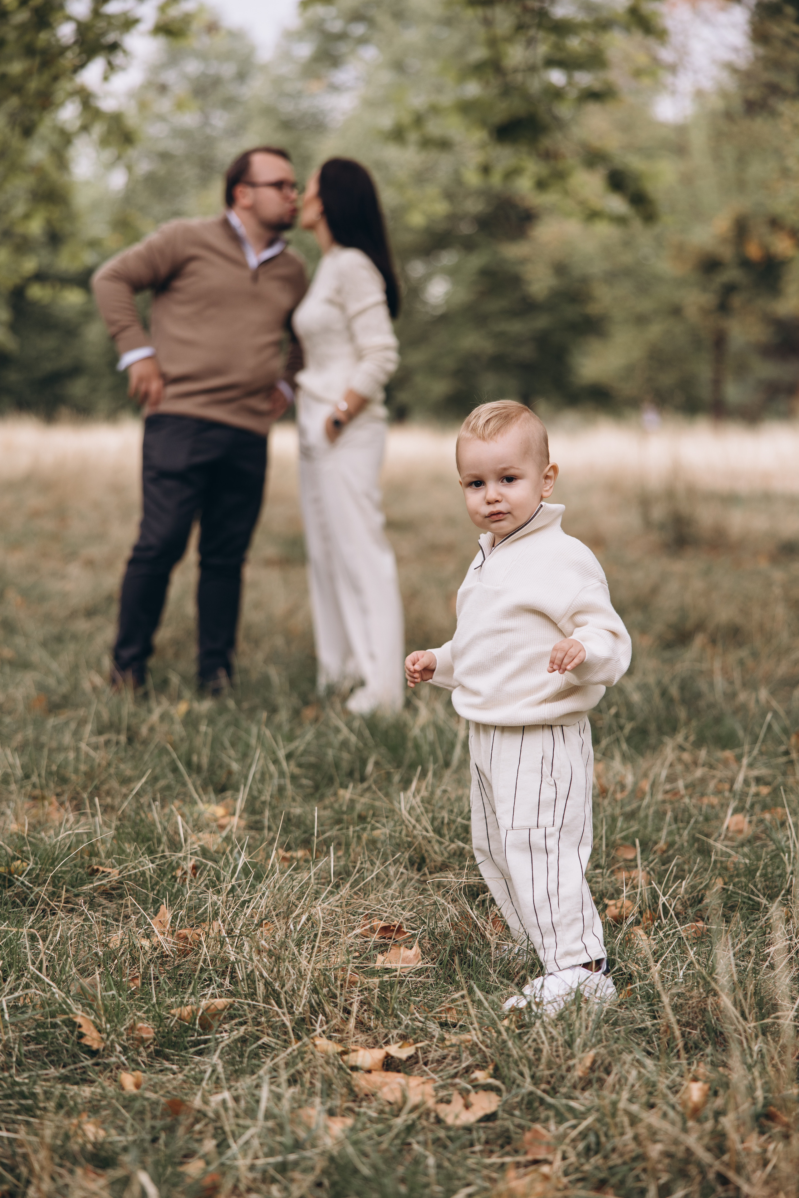 Charles with parents (Hyde park). Anastasia Klink, Photographer in London