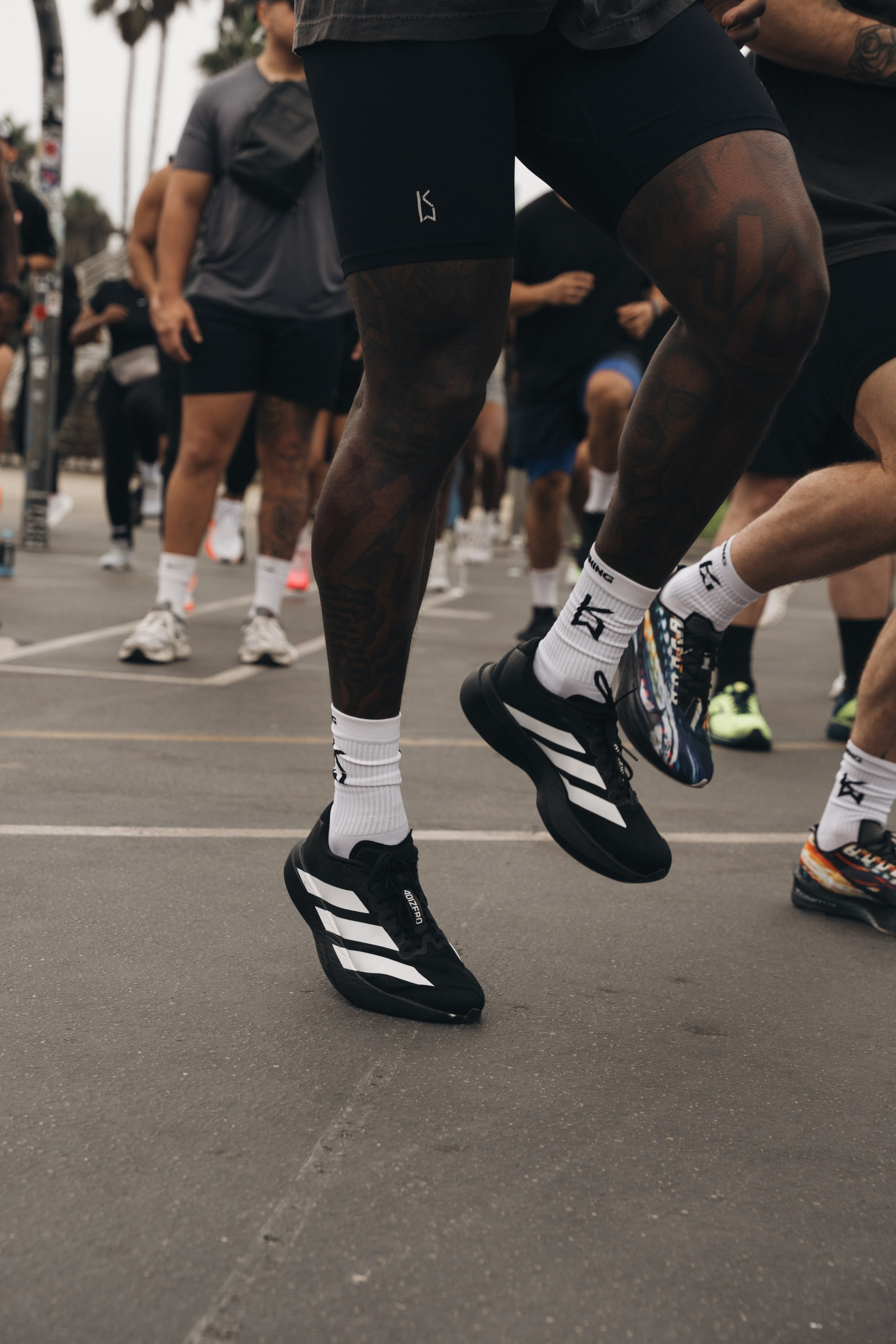 Keep Winning & Revenge Tour Run Club. Santa Monica based photographer Kristina Vasilenko