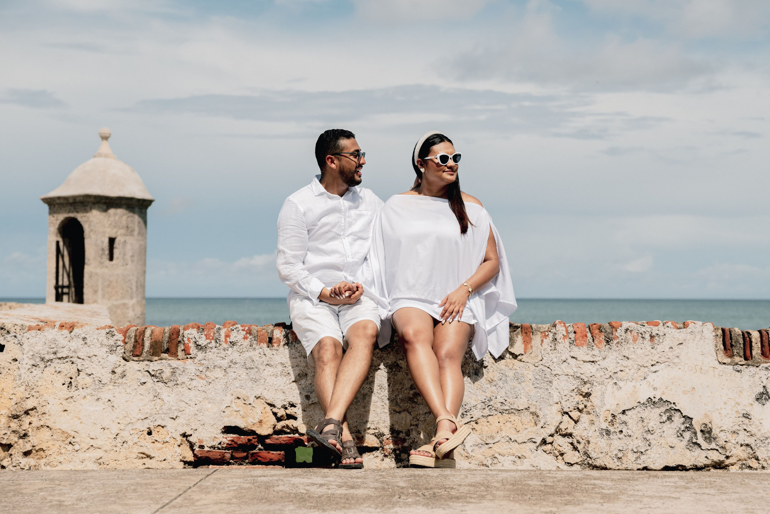 Preboda en la fantastica Cartagena. Wedding Photographers in Colombia · BanderArt Photography Carlos and Linda
