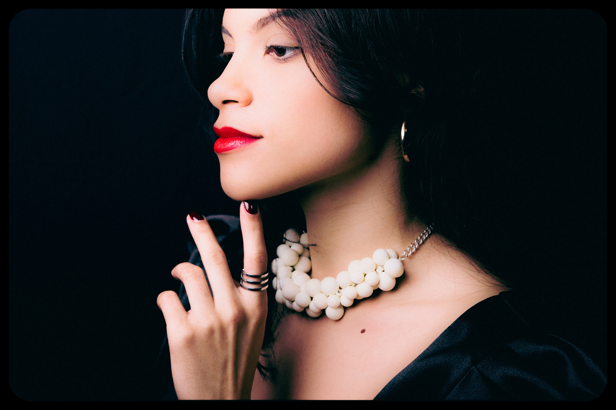 Portrait photo shoot in the studio MKn Visual - Shoot,makeup,postprod and art direction by MKn Visual