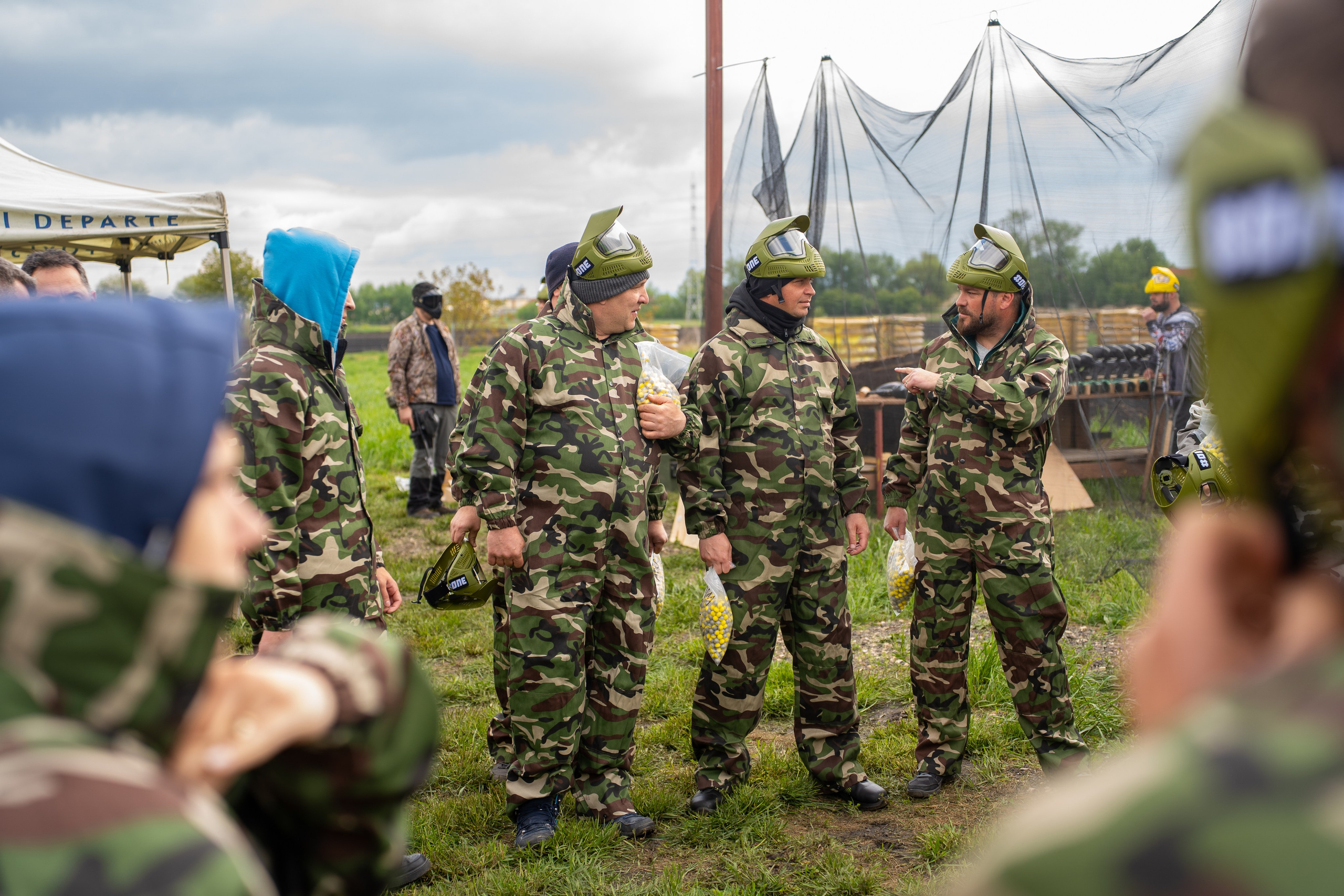 Deschidere Arena Paintball Brasov. Adelinne