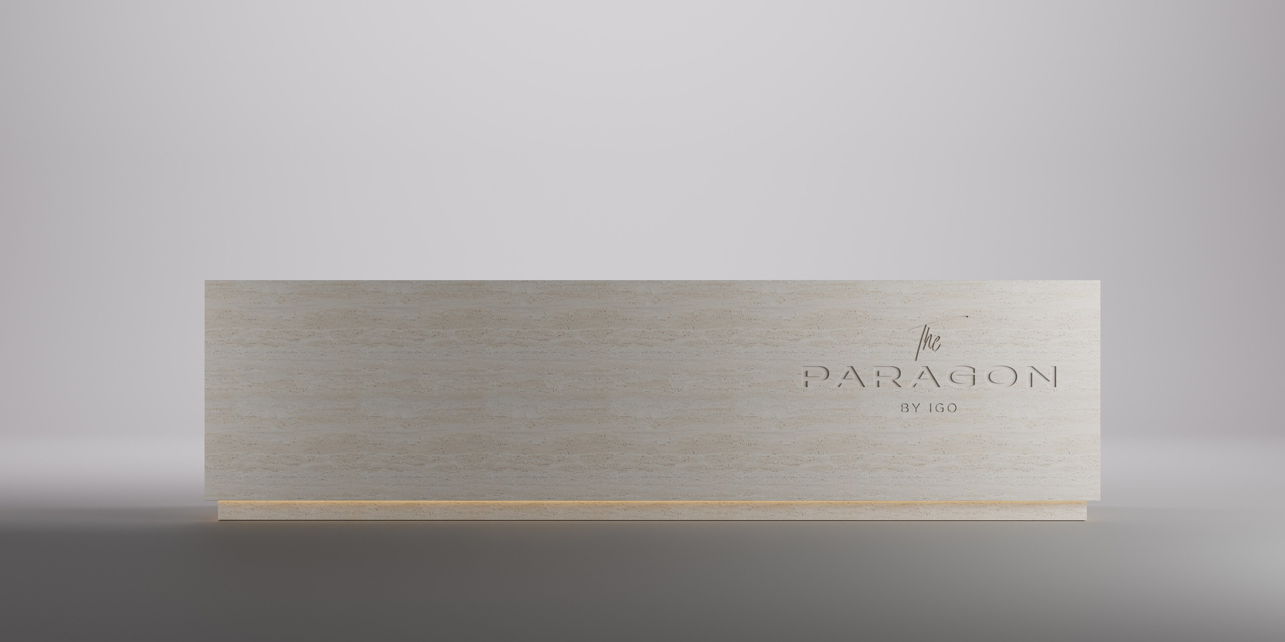 Reception Counter Design. PARAGON by IGO. Aslantashu