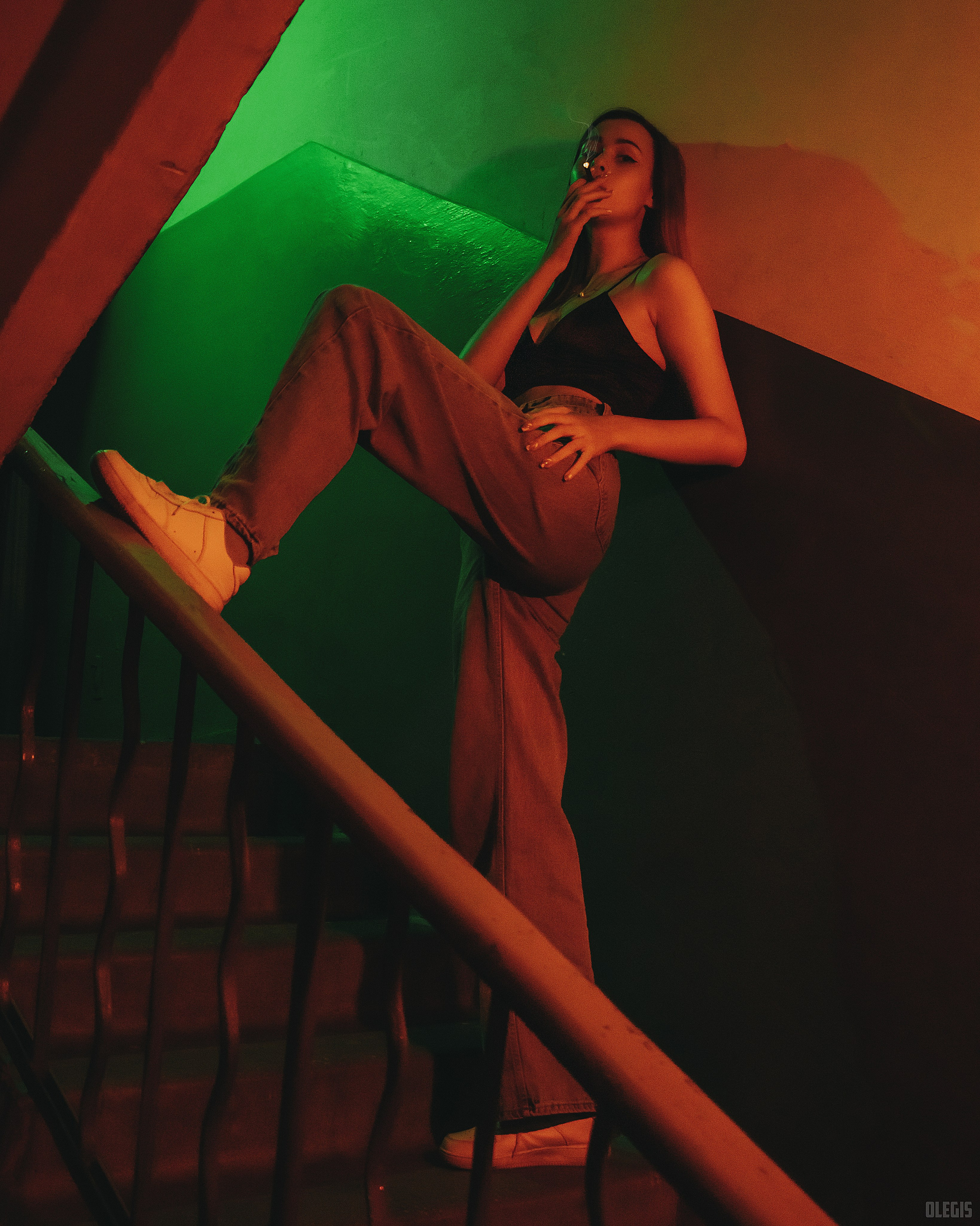 Фотосесія у під’їзді. Фотограф | Відеооператор Нікополь Олег Ісаченко