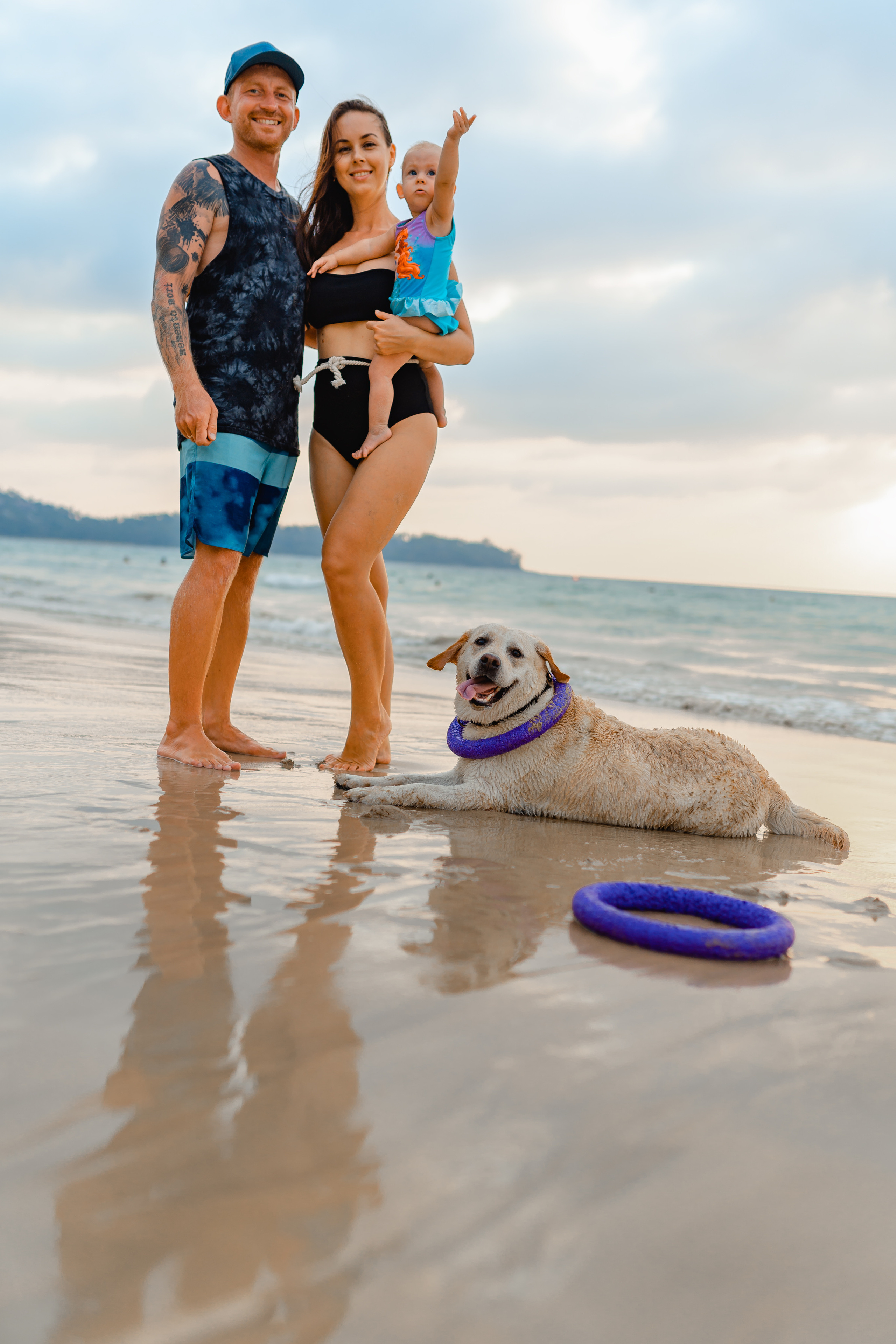 Family shooting on the beach | Семейная съемка на пляже. Professional Photographer in Miami, Florida