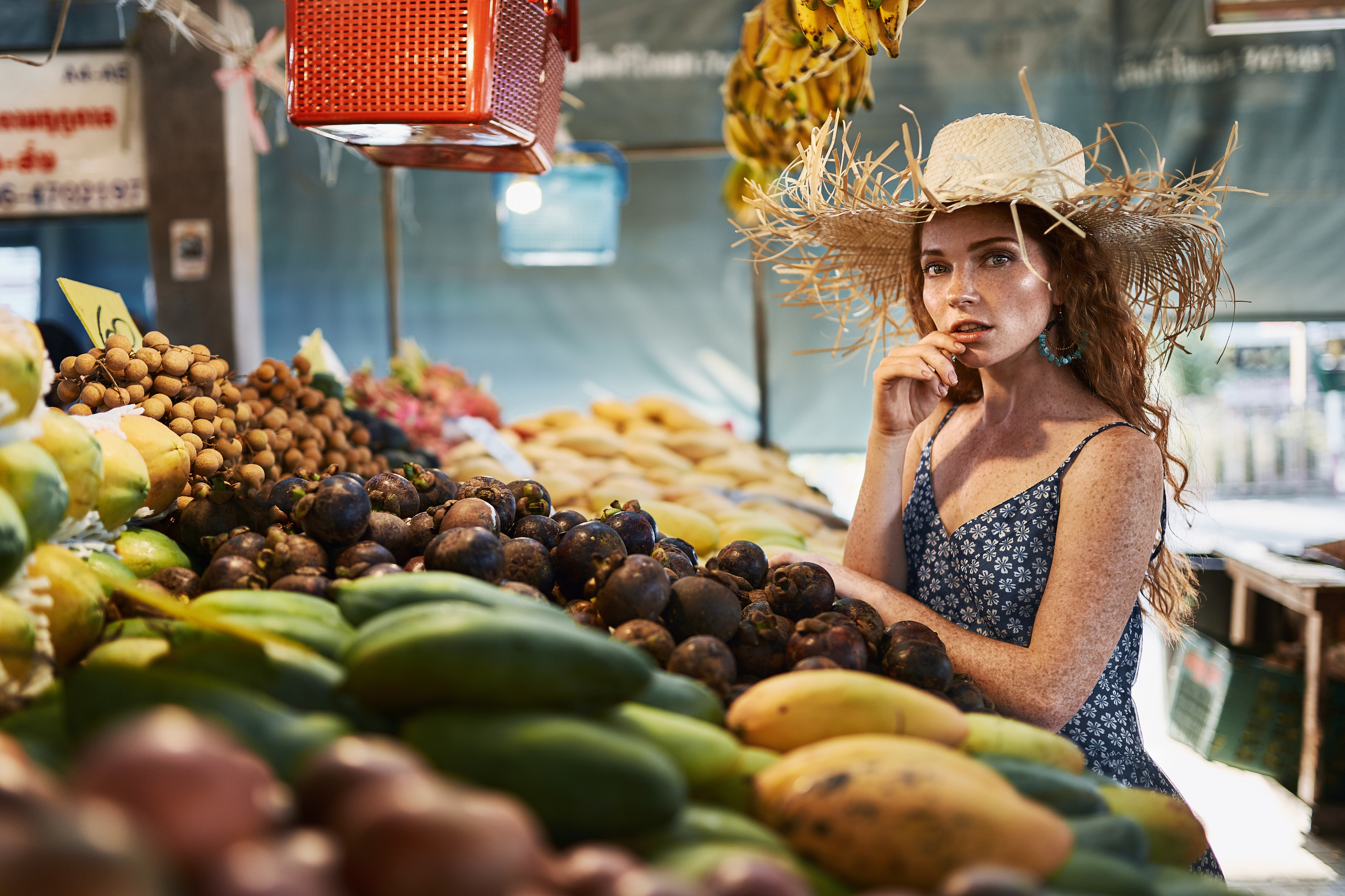Fruit market photoshoot | Фотосессия на фруктовом рынке. Professional Photographer in Miami, Florida